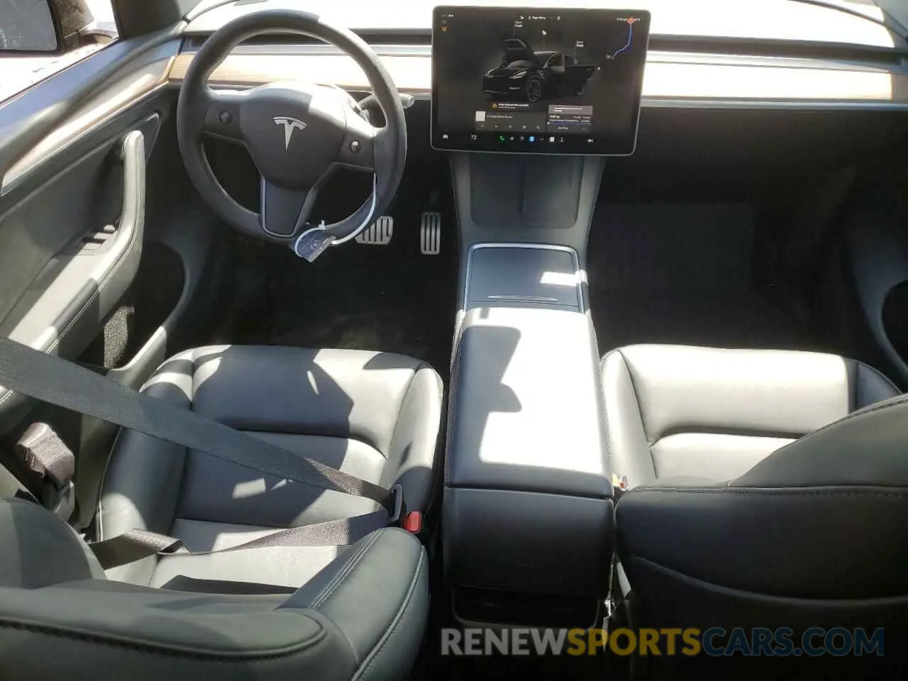 8 Photograph of a damaged car 7SAYGDEF5PF941624 TESLA MODEL Y 2023