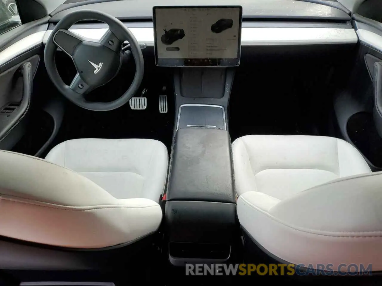 8 Photograph of a damaged car 7SAYGDEF6PF615122 TESLA MODEL Y 2023