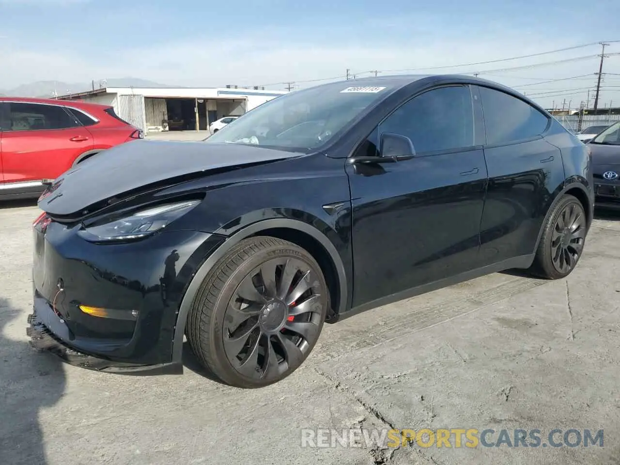 1 Photograph of a damaged car 7SAYGDEF6PF661016 TESLA MODEL Y 2023