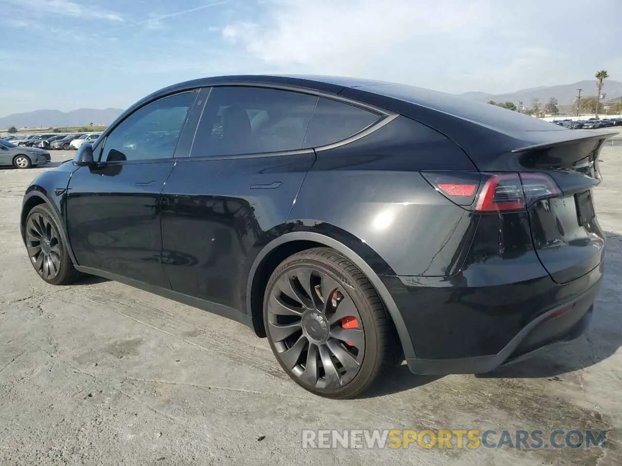 2 Photograph of a damaged car 7SAYGDEF6PF661016 TESLA MODEL Y 2023