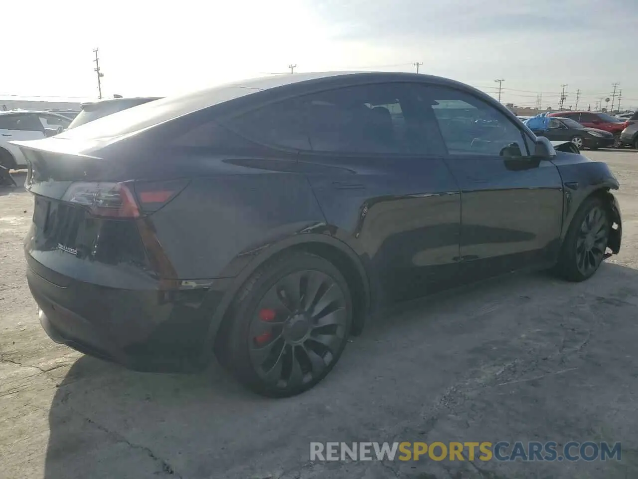 3 Photograph of a damaged car 7SAYGDEF6PF661016 TESLA MODEL Y 2023