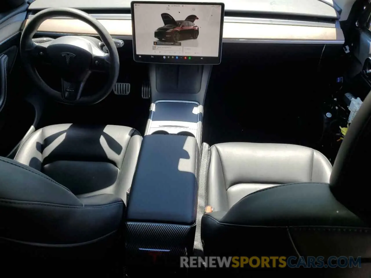 8 Photograph of a damaged car 7SAYGDEF6PF796822 TESLA MODEL Y 2023