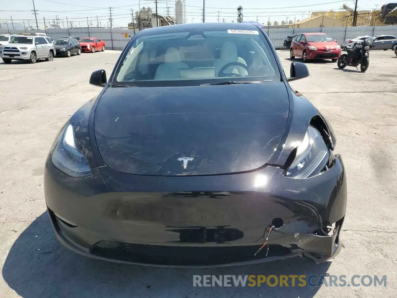5 Photograph of a damaged car 7SAYGDEF6PF846425 TESLA MODEL Y 2023