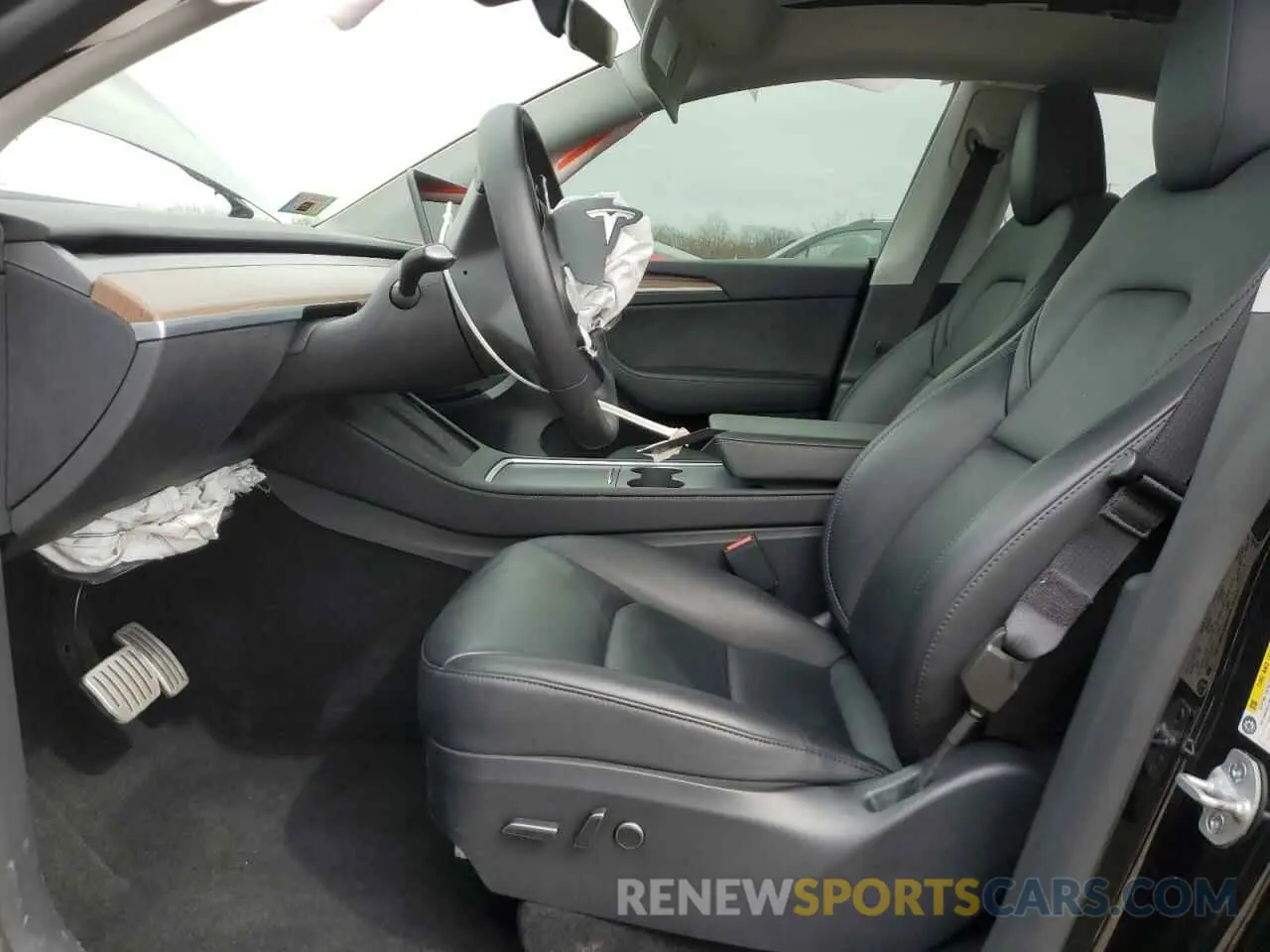 7 Photograph of a damaged car 7SAYGDEF6PF871597 TESLA MODEL Y 2023