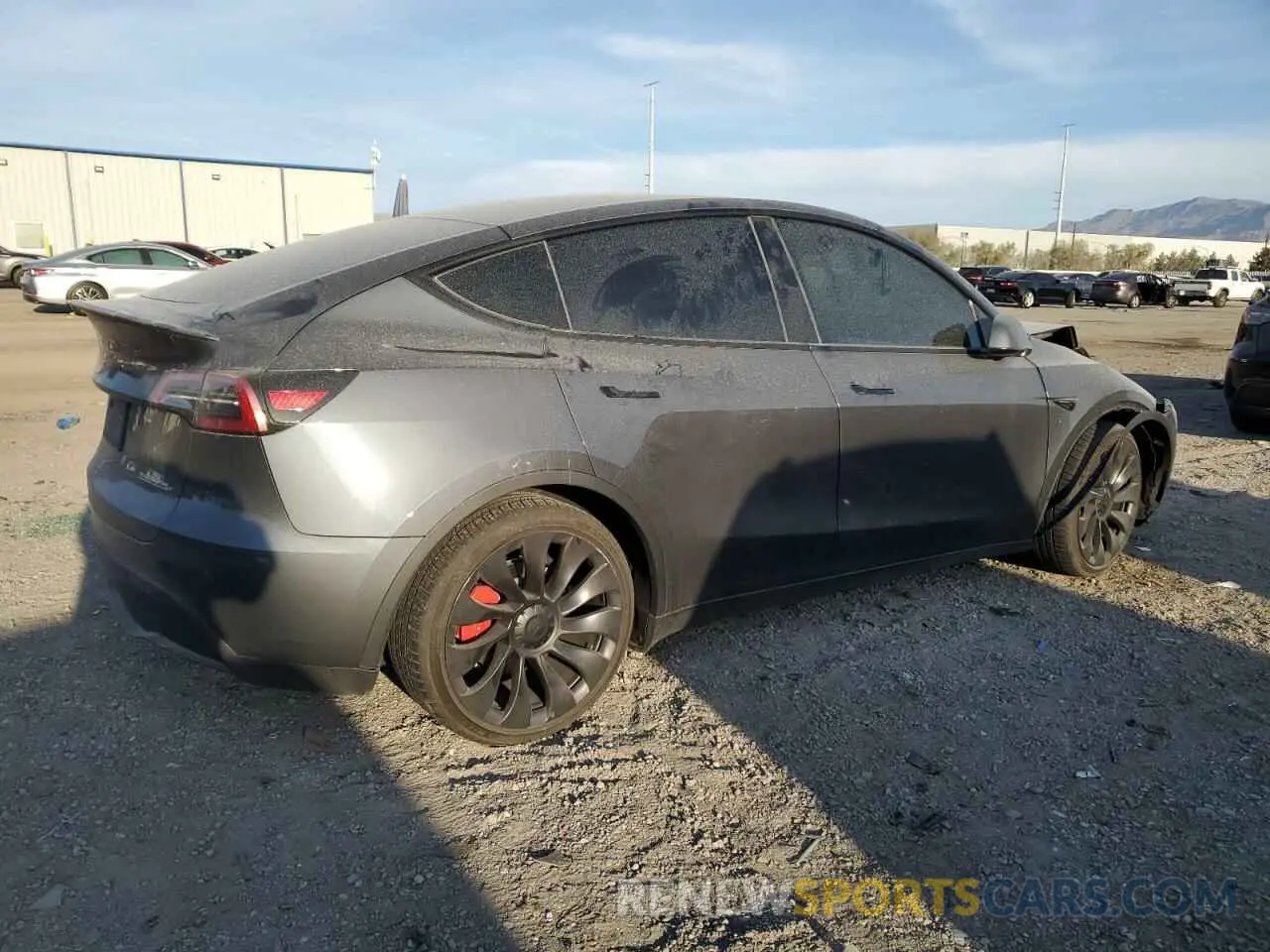 3 Photograph of a damaged car 7SAYGDEF6PF904789 TESLA MODEL Y 2023