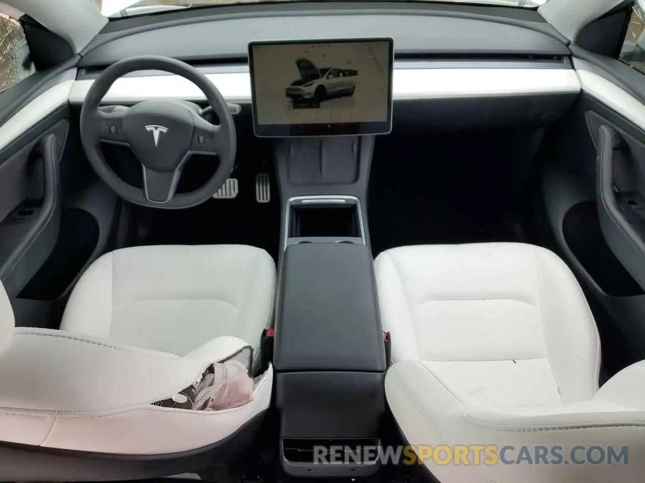 8 Photograph of a damaged car 7SAYGDEF6PF924461 TESLA MODEL Y 2023