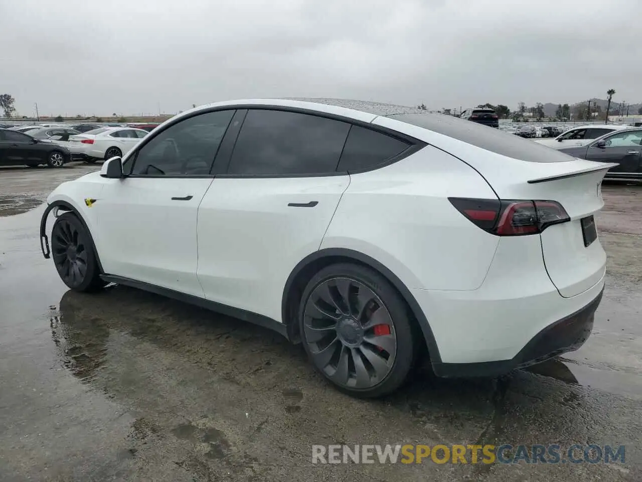 2 Photograph of a damaged car 7SAYGDEF7PF602959 TESLA MODEL Y 2023