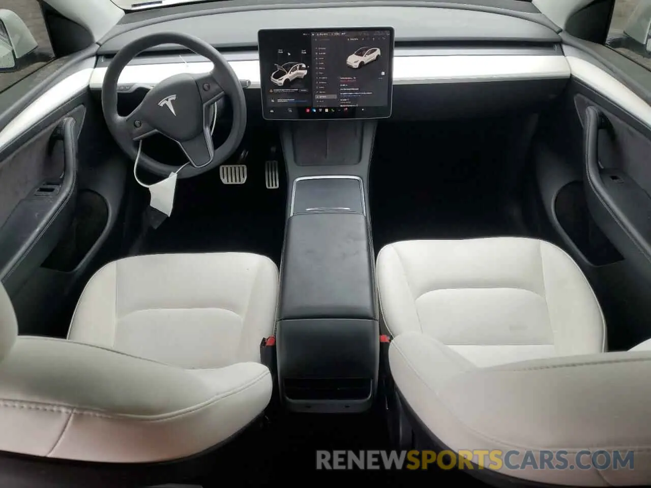 8 Photograph of a damaged car 7SAYGDEF7PF602959 TESLA MODEL Y 2023
