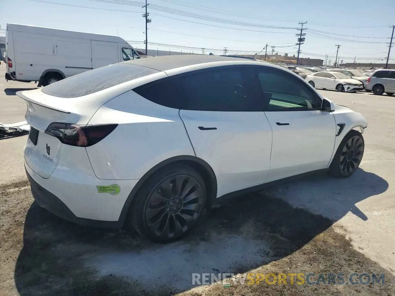 3 Photograph of a damaged car 7SAYGDEF7PF605232 TESLA MODEL Y 2023