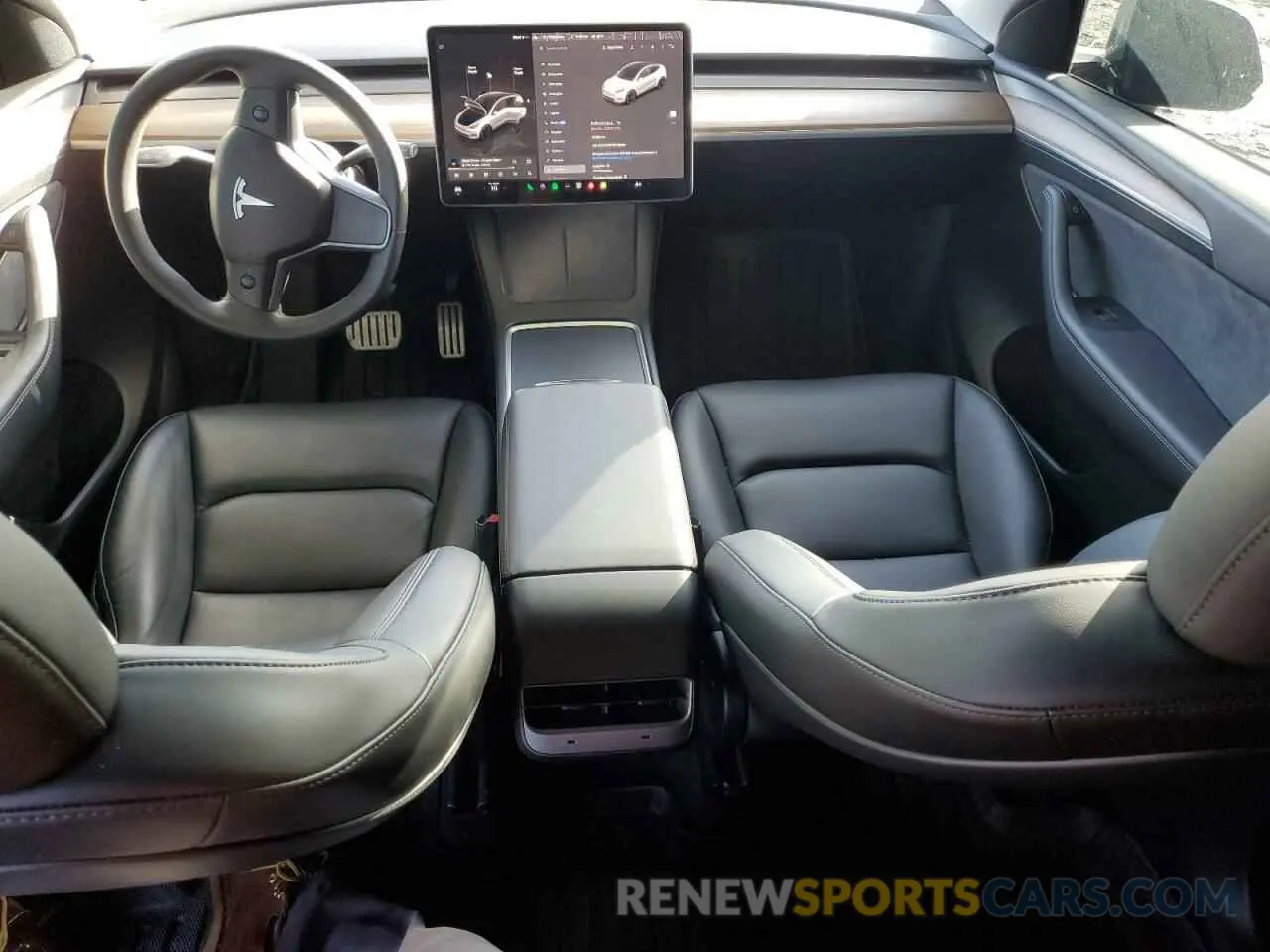 8 Photograph of a damaged car 7SAYGDEF7PF786817 TESLA MODEL Y 2023