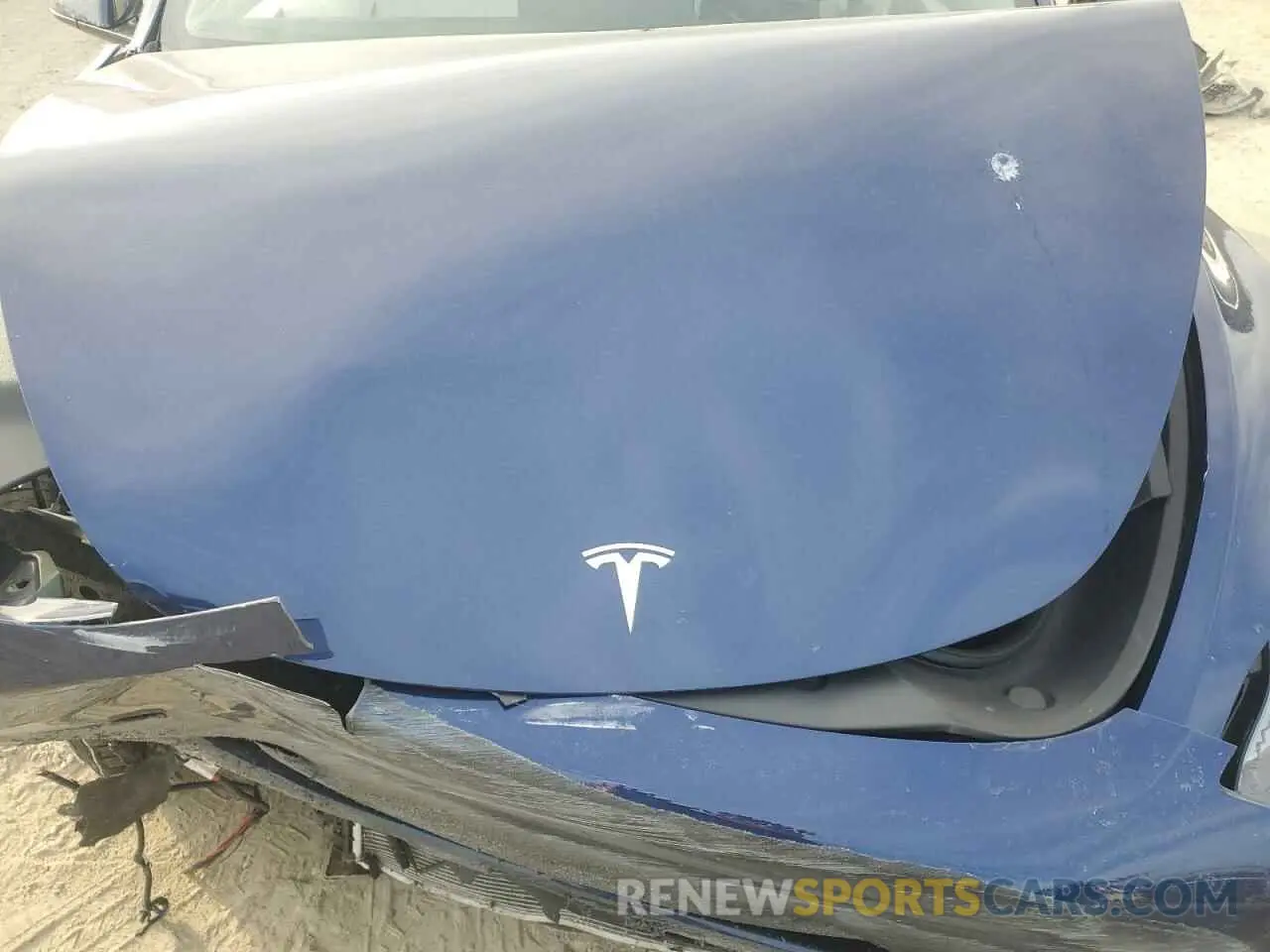 11 Photograph of a damaged car 7SAYGDEF7PF898453 TESLA MODEL Y 2023