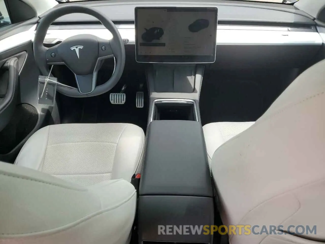 8 Photograph of a damaged car 7SAYGDEF8PF762915 TESLA MODEL Y 2023