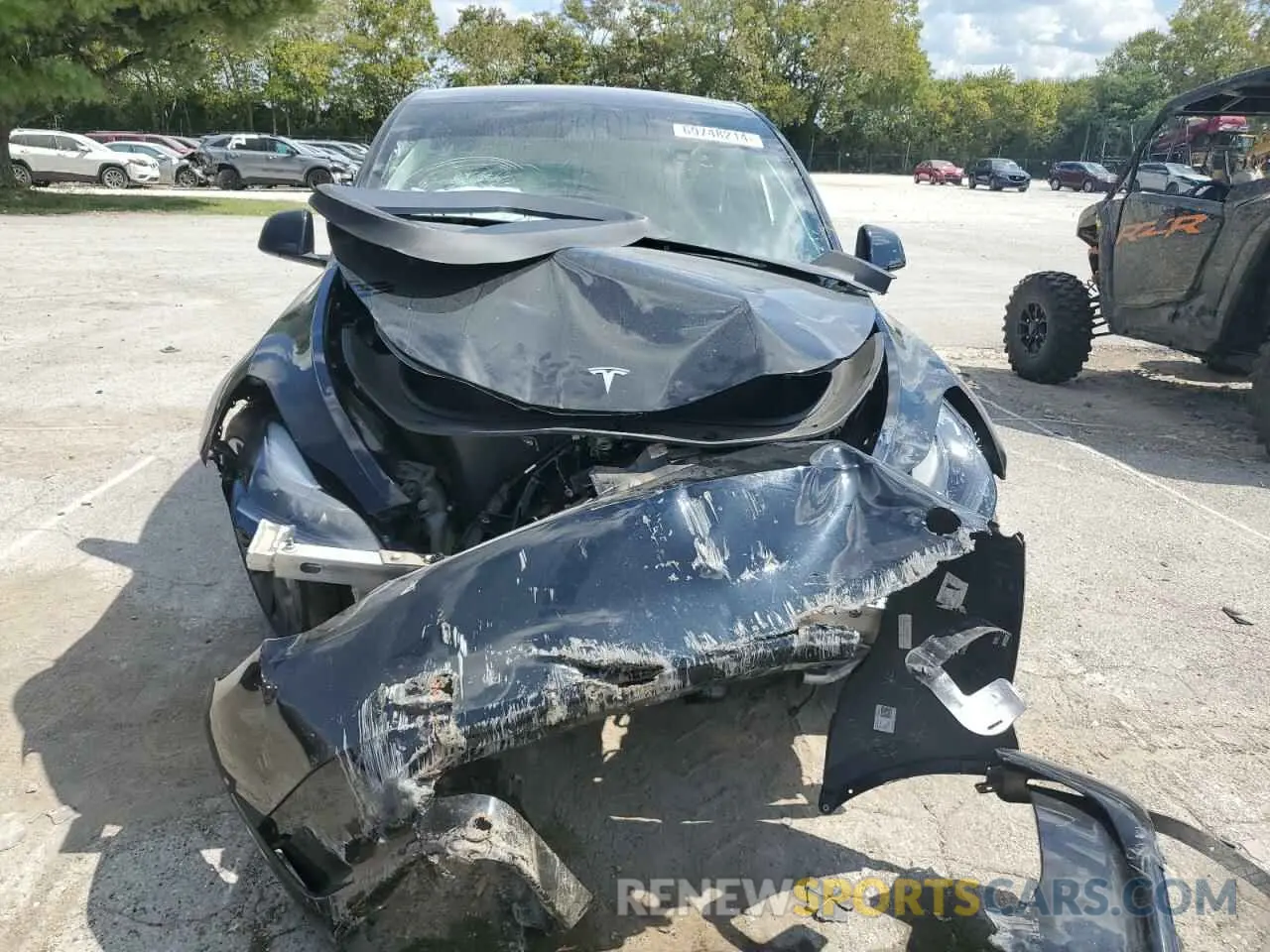 5 Photograph of a damaged car 7SAYGDEF8PF801048 TESLA MODEL Y 2023
