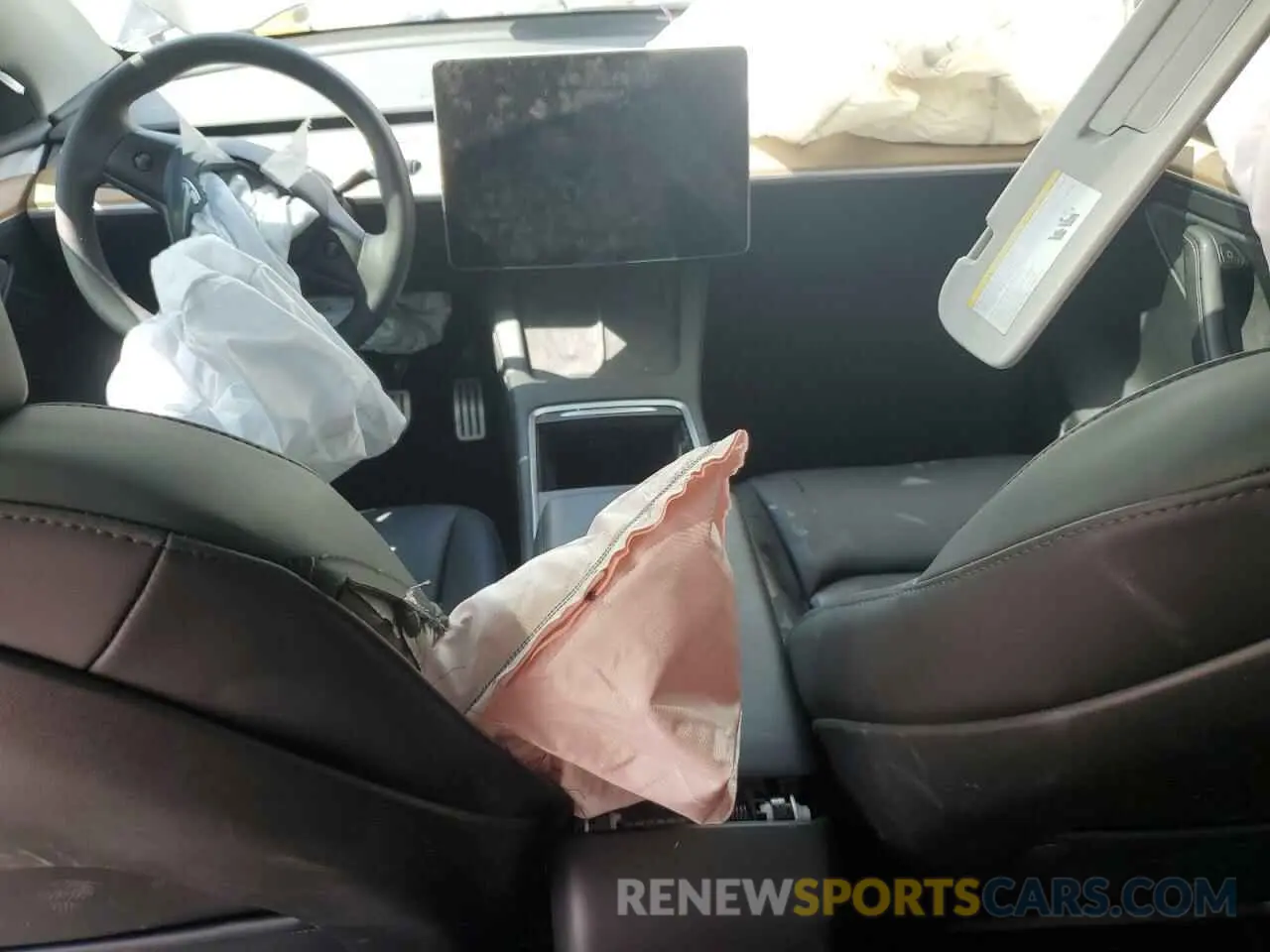 8 Photograph of a damaged car 7SAYGDEF8PF801048 TESLA MODEL Y 2023