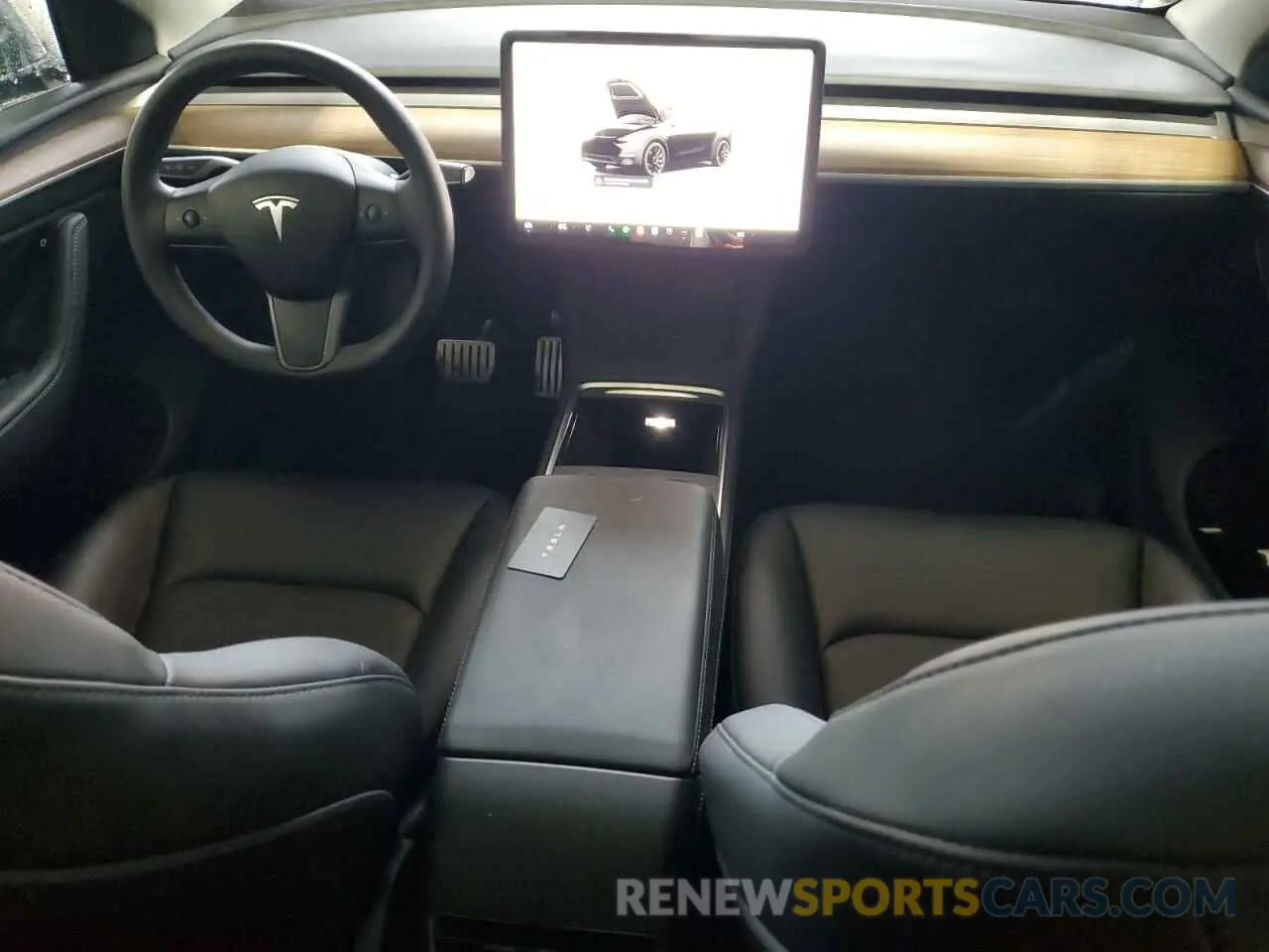 8 Photograph of a damaged car 7SAYGDEF8PF808534 TESLA MODEL Y 2023