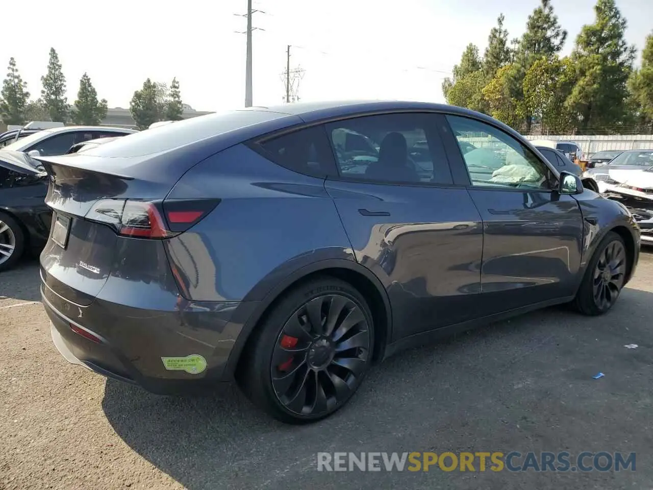 3 Photograph of a damaged car 7SAYGDEF9PF582519 TESLA MODEL Y 2023