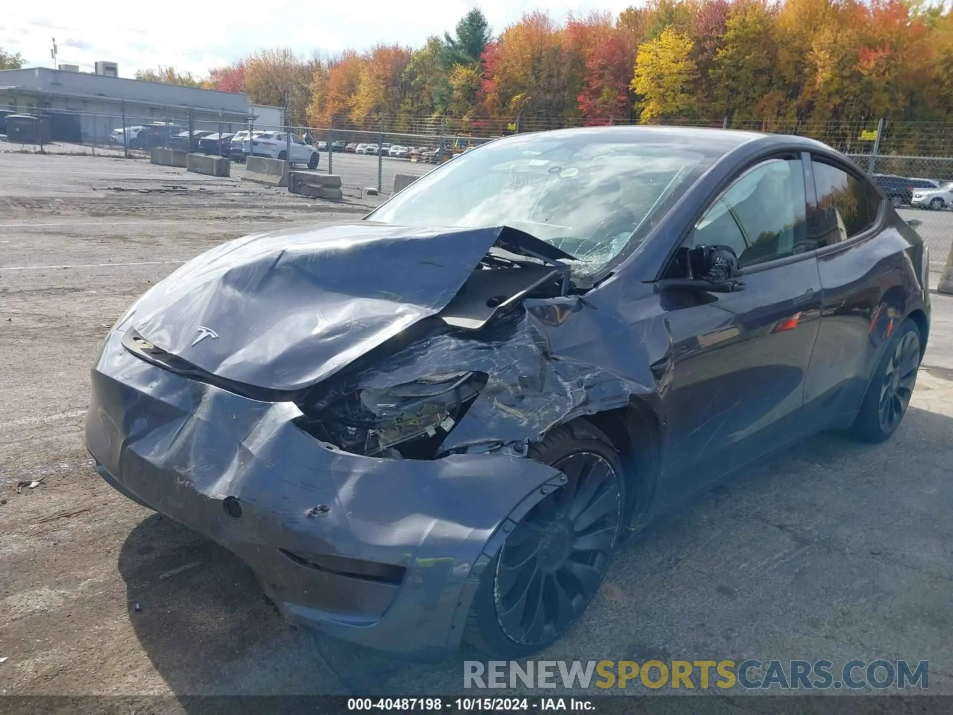2 Photograph of a damaged car 7SAYGDEF9PF588806 TESLA MODEL Y 2023