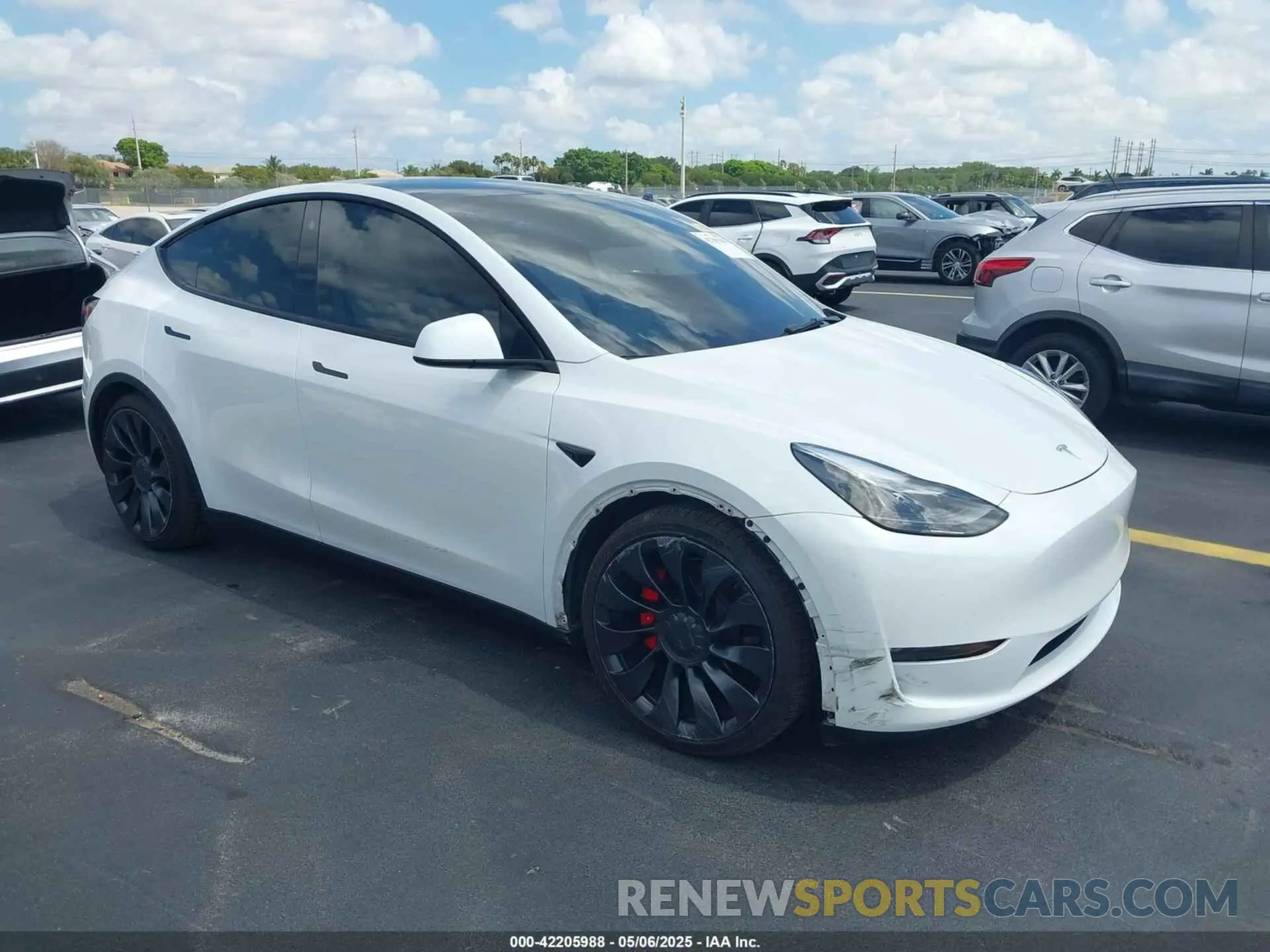 1 Photograph of a damaged car 7SAYGDEF9PF620024 TESLA MODEL Y 2023