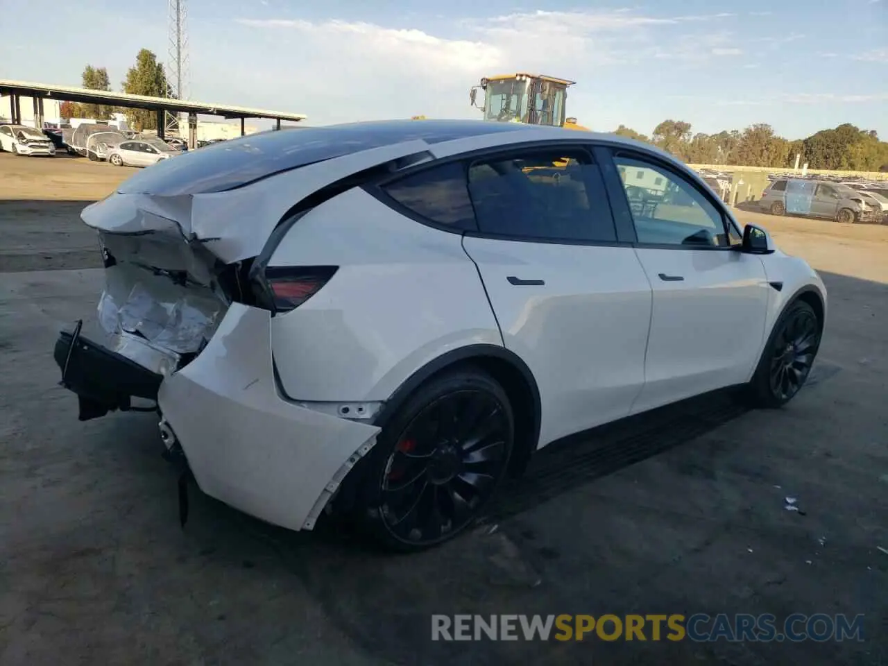 3 Photograph of a damaged car 7SAYGDEF9PF624087 TESLA MODEL Y 2023