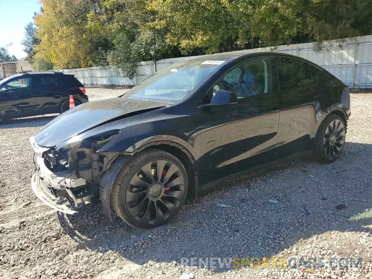 1 Photograph of a damaged car 7SAYGDEF9PF659647 TESLA MODEL Y 2023