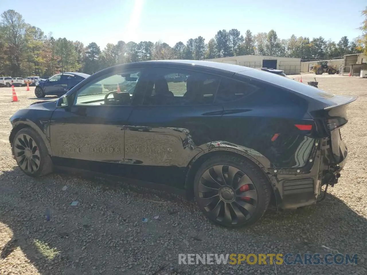 2 Photograph of a damaged car 7SAYGDEF9PF659647 TESLA MODEL Y 2023