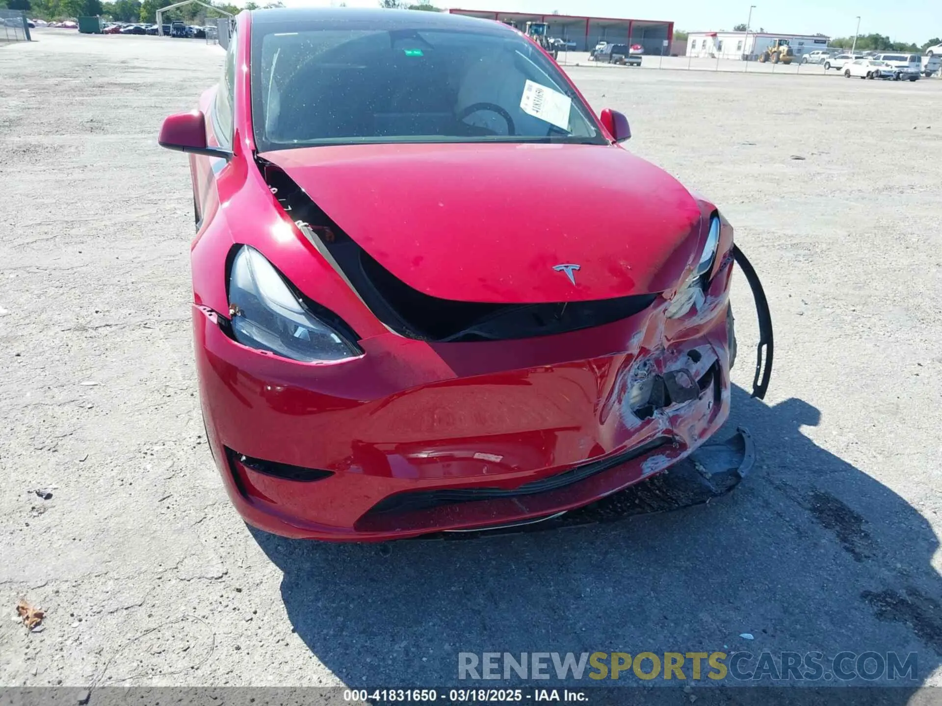 6 Photograph of a damaged car 7SAYGDEF9PF668137 TESLA MODEL Y 2023