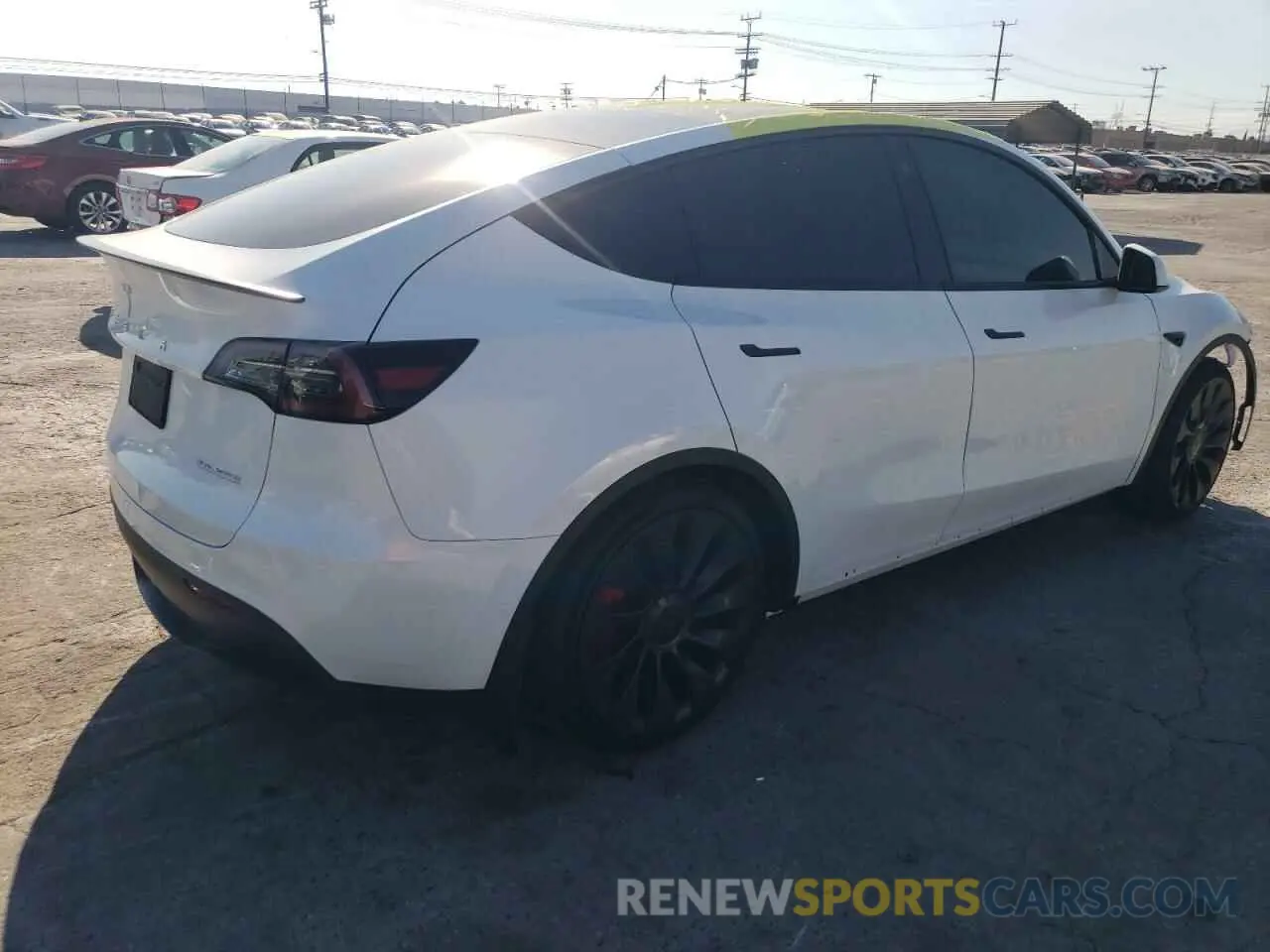 3 Photograph of a damaged car 7SAYGDEF9PF693765 TESLA MODEL Y 2023