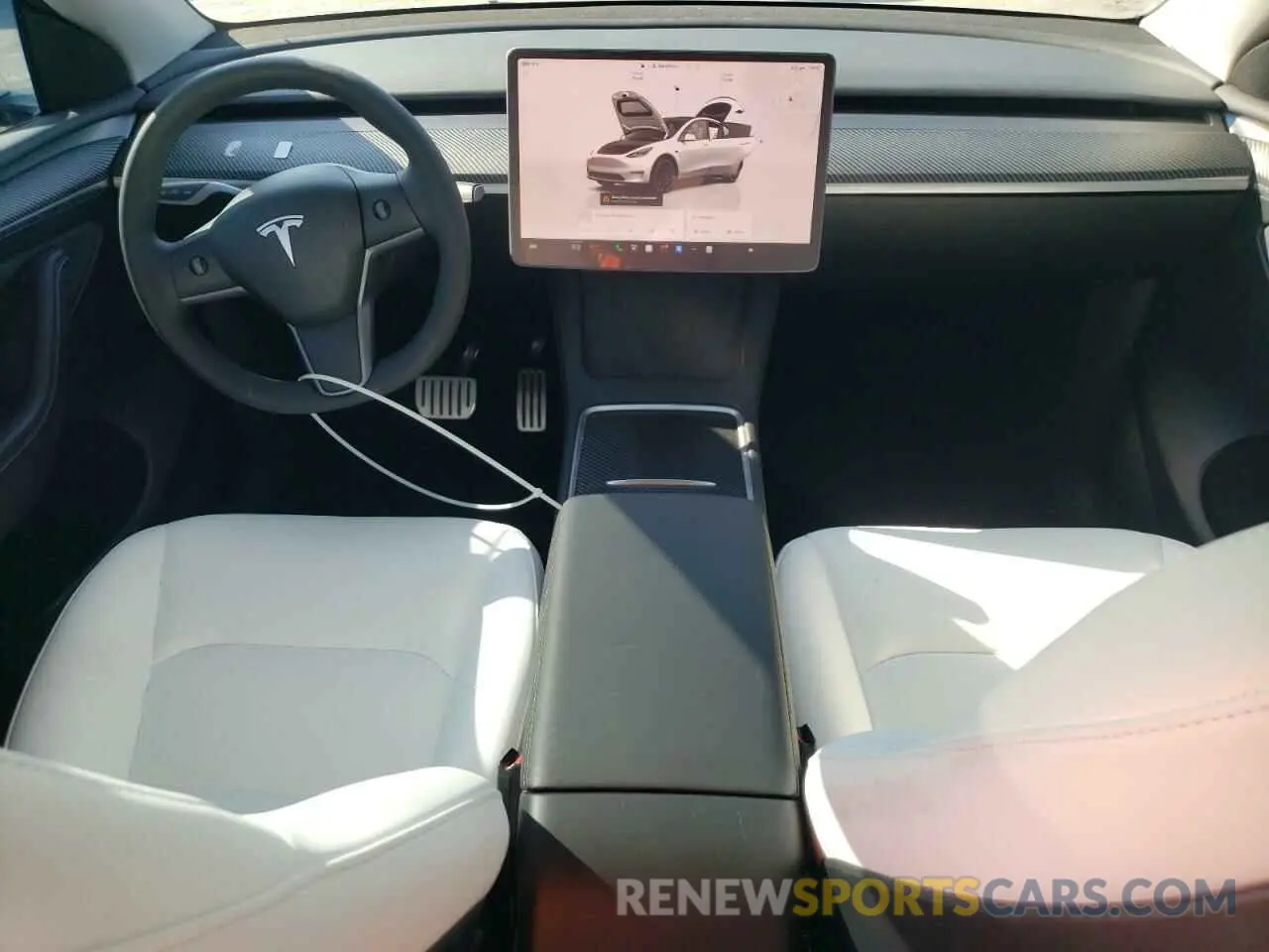 8 Photograph of a damaged car 7SAYGDEF9PF693765 TESLA MODEL Y 2023