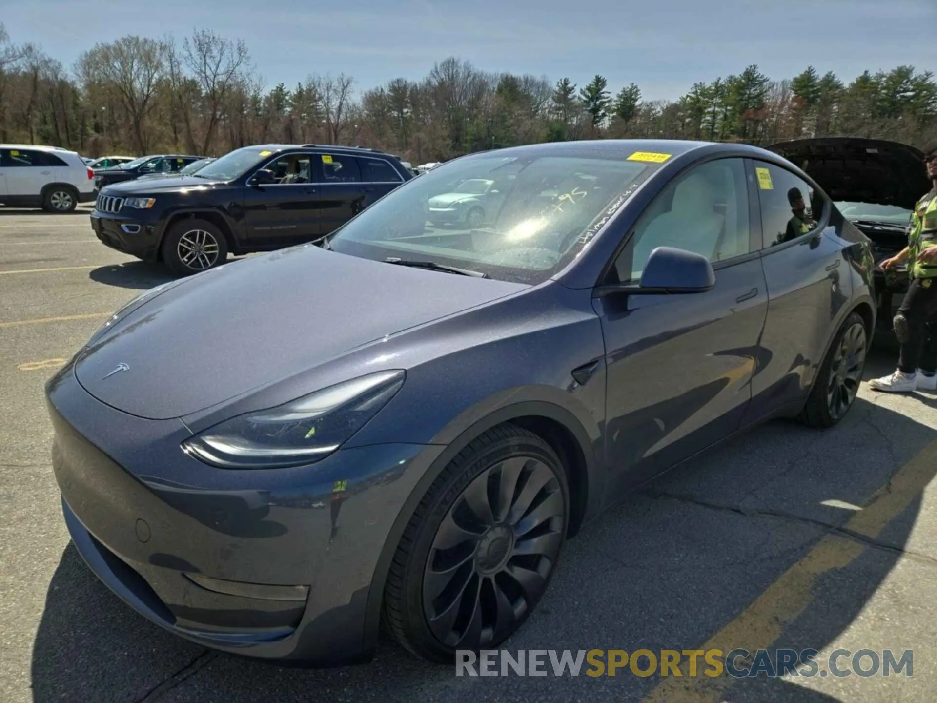 22 Photograph of a damaged car 7SAYGDEF9PF700567 TESLA MODEL Y 2023