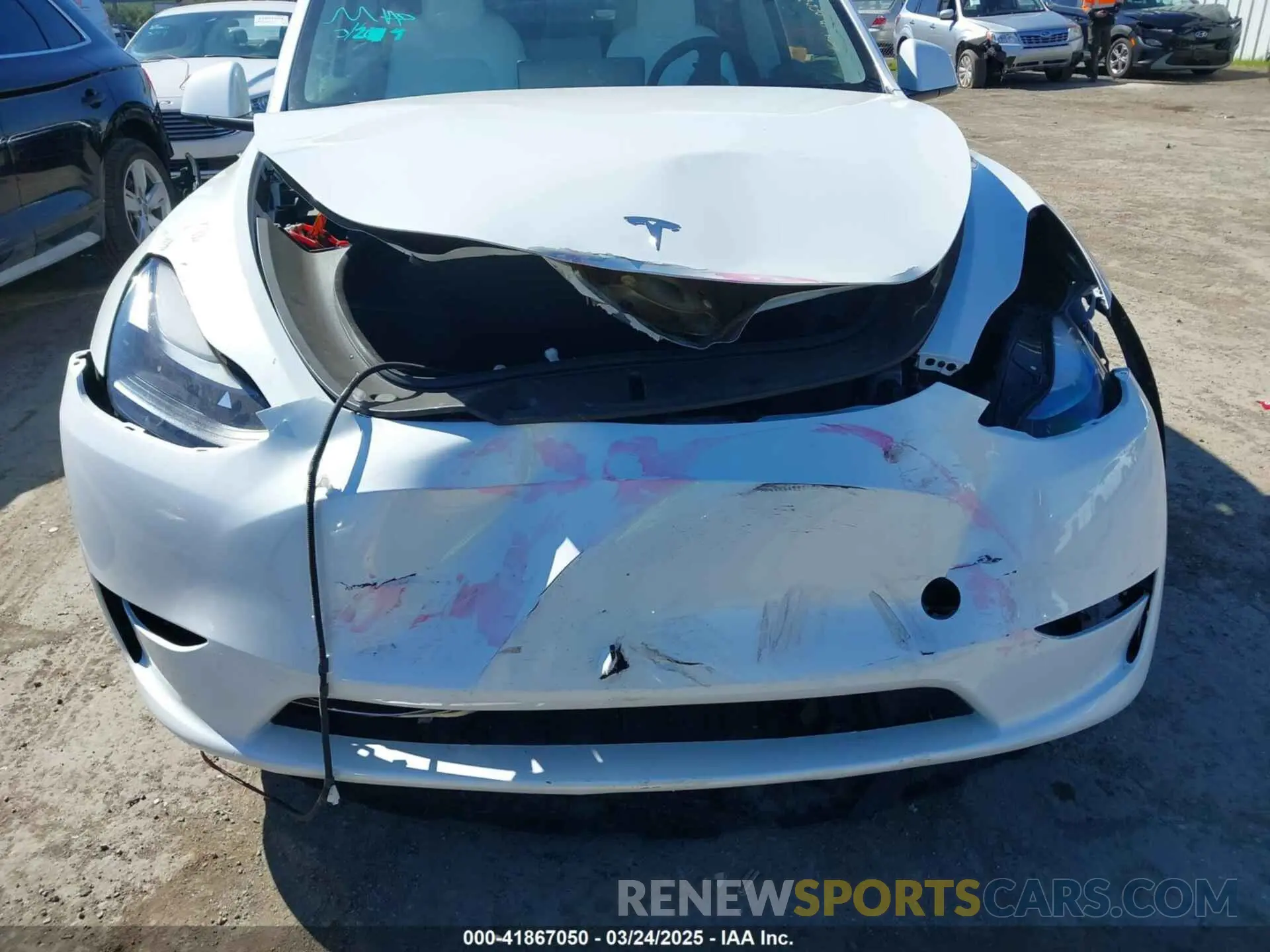 20 Photograph of a damaged car 7SAYGDEF9PF787497 TESLA MODEL Y 2023