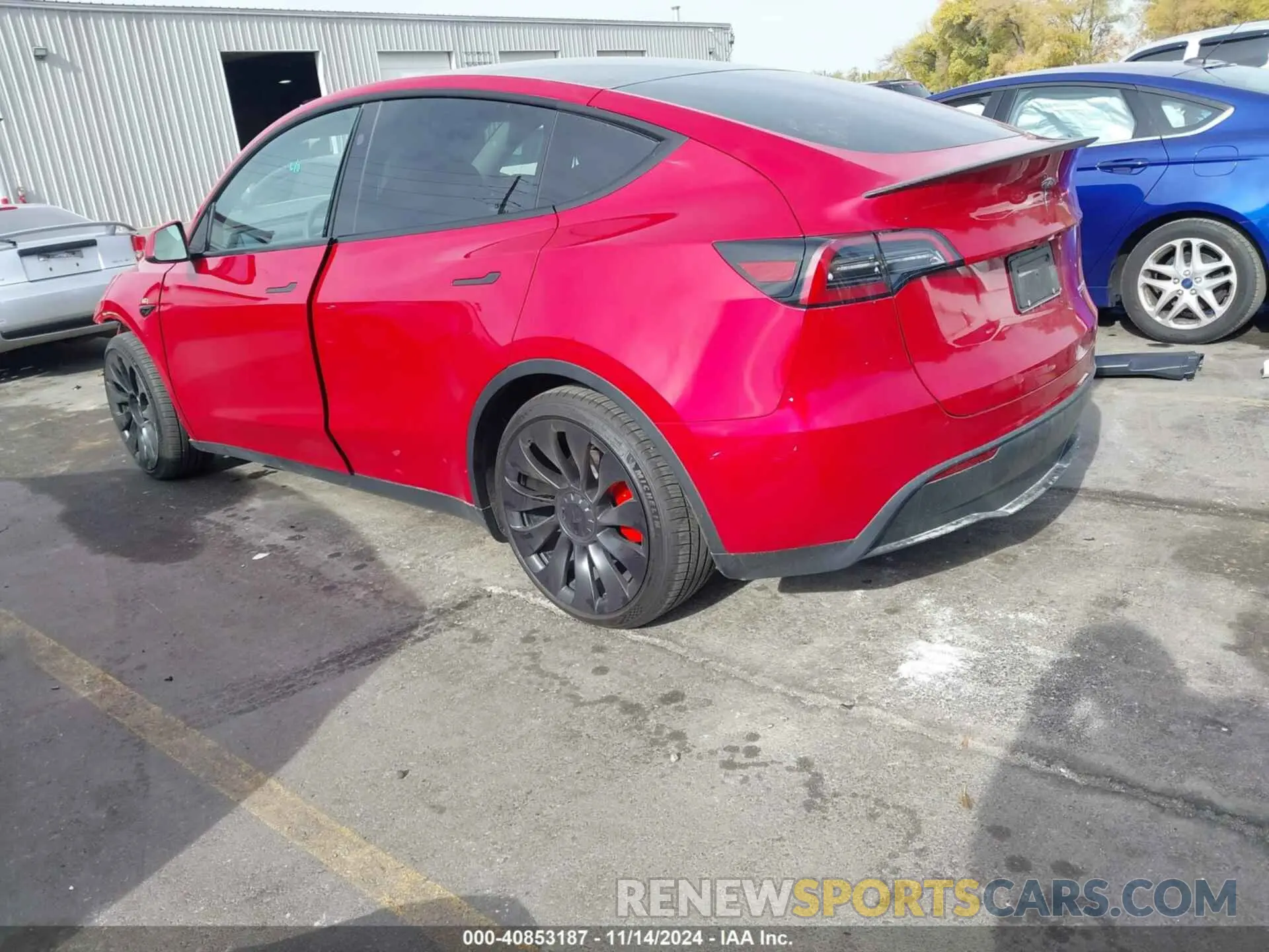 3 Photograph of a damaged car 7SAYGDEF9PF797155 TESLA MODEL Y 2023