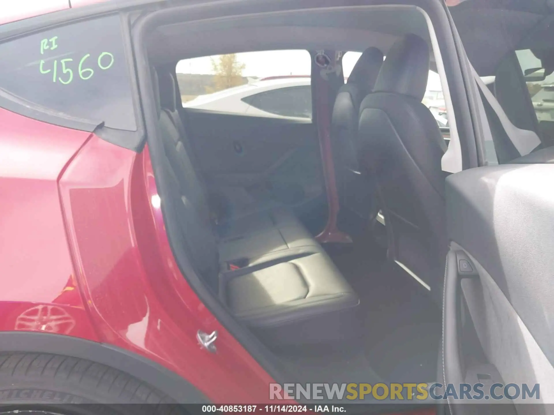 8 Photograph of a damaged car 7SAYGDEF9PF797155 TESLA MODEL Y 2023