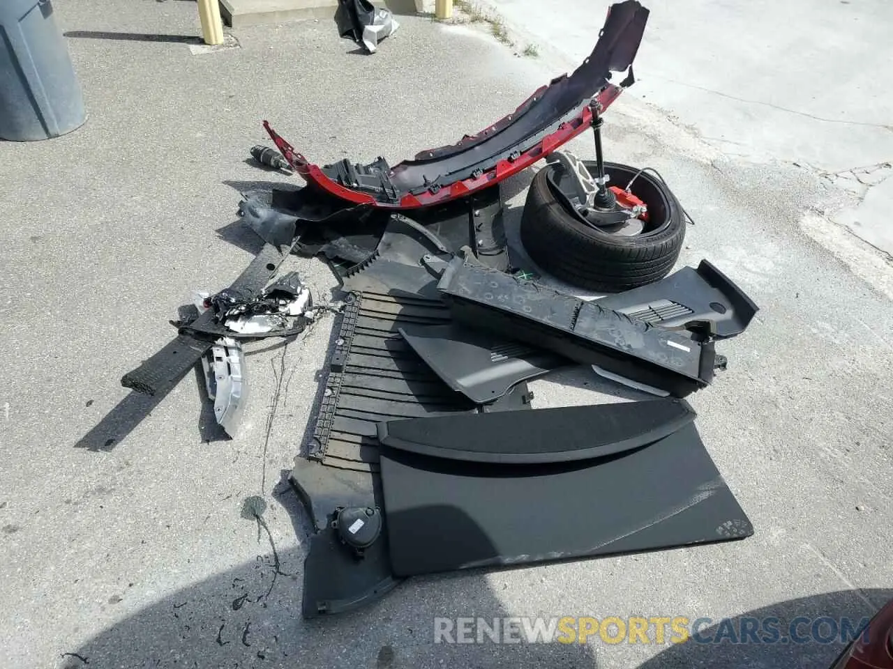 12 Photograph of a damaged car 7SAYGDEF9PF829988 TESLA MODEL Y 2023