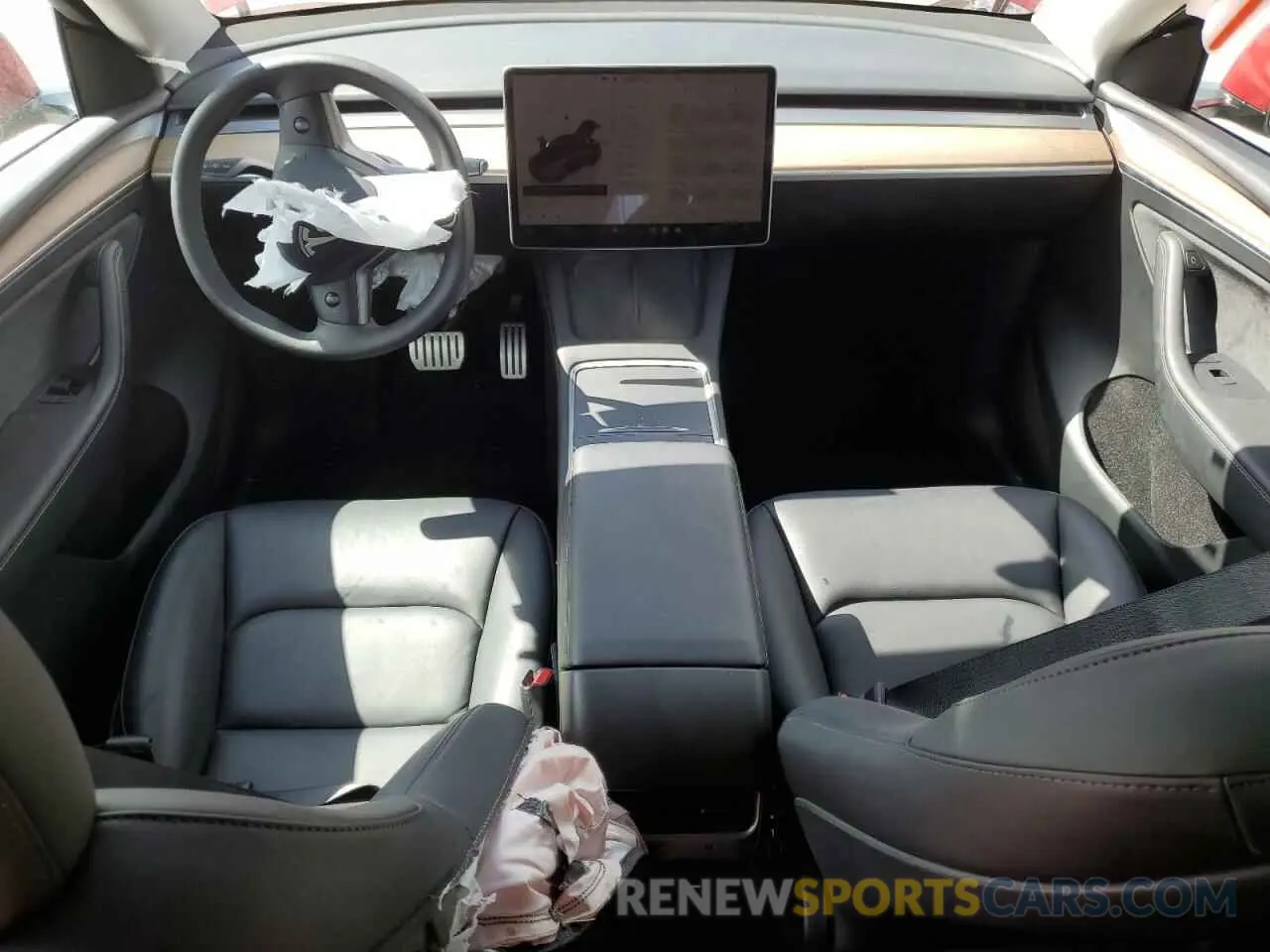 8 Photograph of a damaged car 7SAYGDEF9PF829988 TESLA MODEL Y 2023