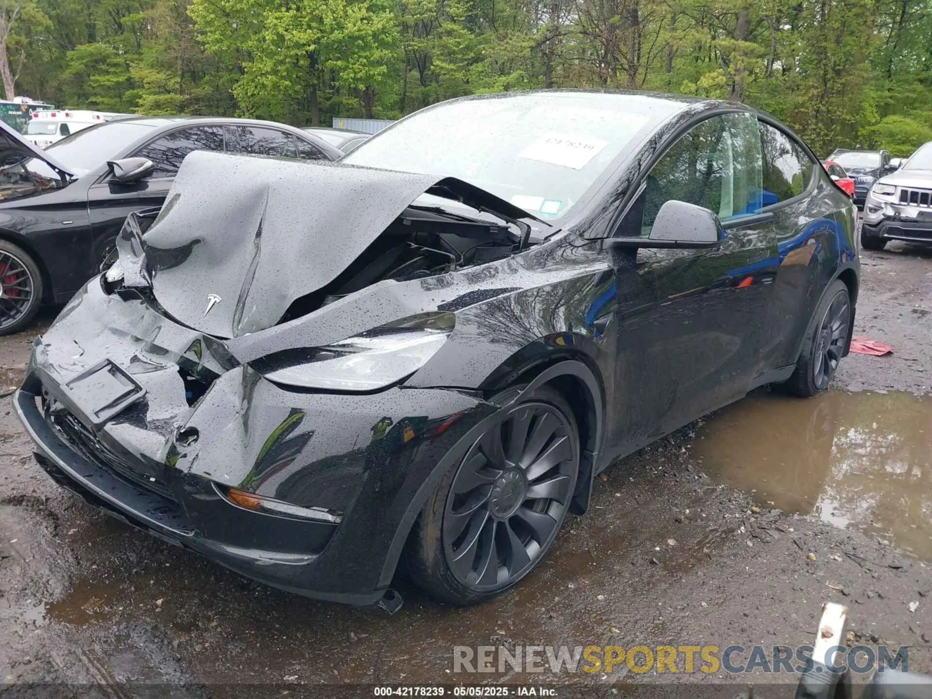 6 Photograph of a damaged car 7SAYGDEF9PF838514 TESLA MODEL Y 2023