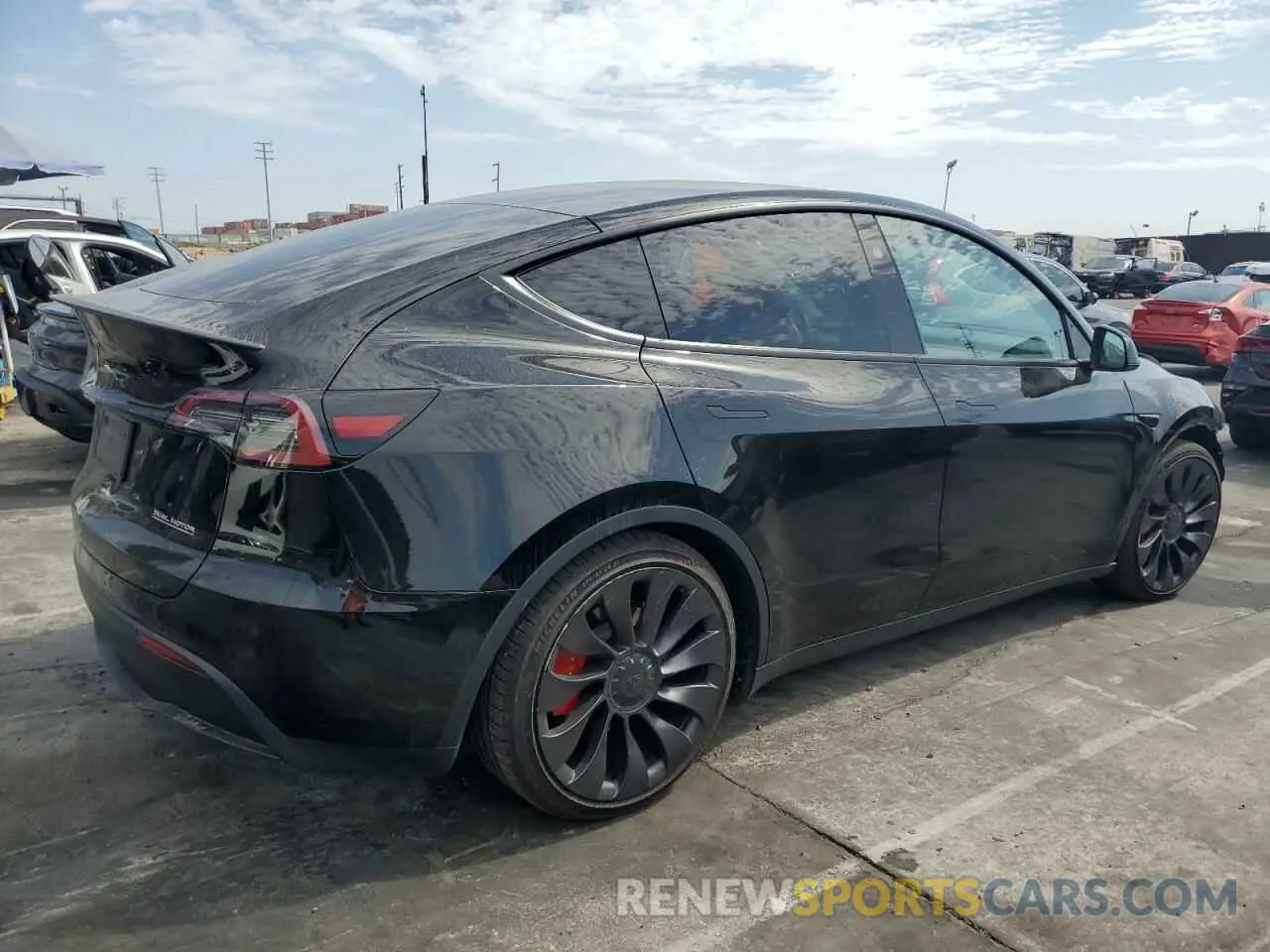 3 Photograph of a damaged car 7SAYGDEF9PF860478 TESLA MODEL Y 2023