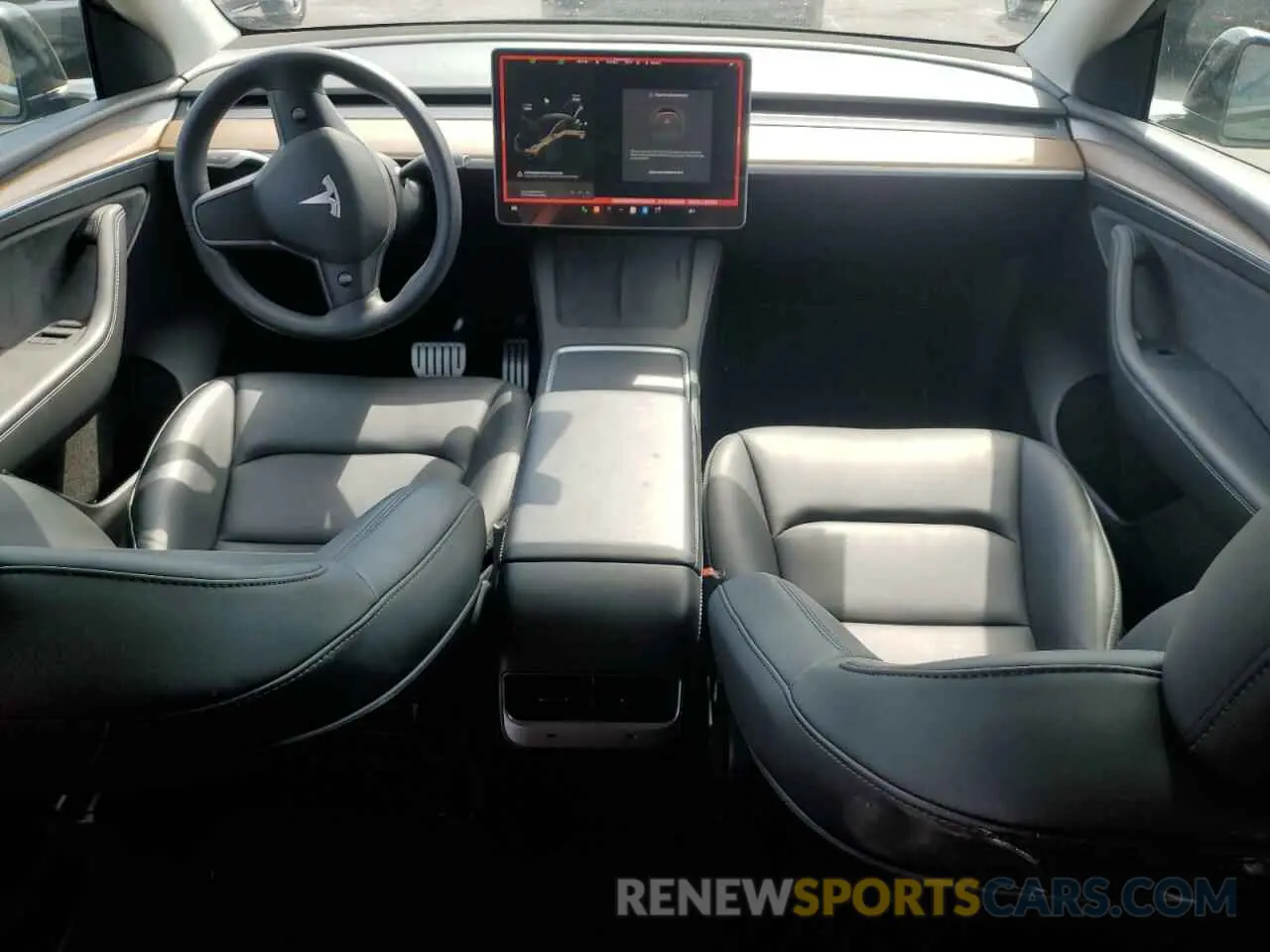 8 Photograph of a damaged car 7SAYGDEF9PF860478 TESLA MODEL Y 2023