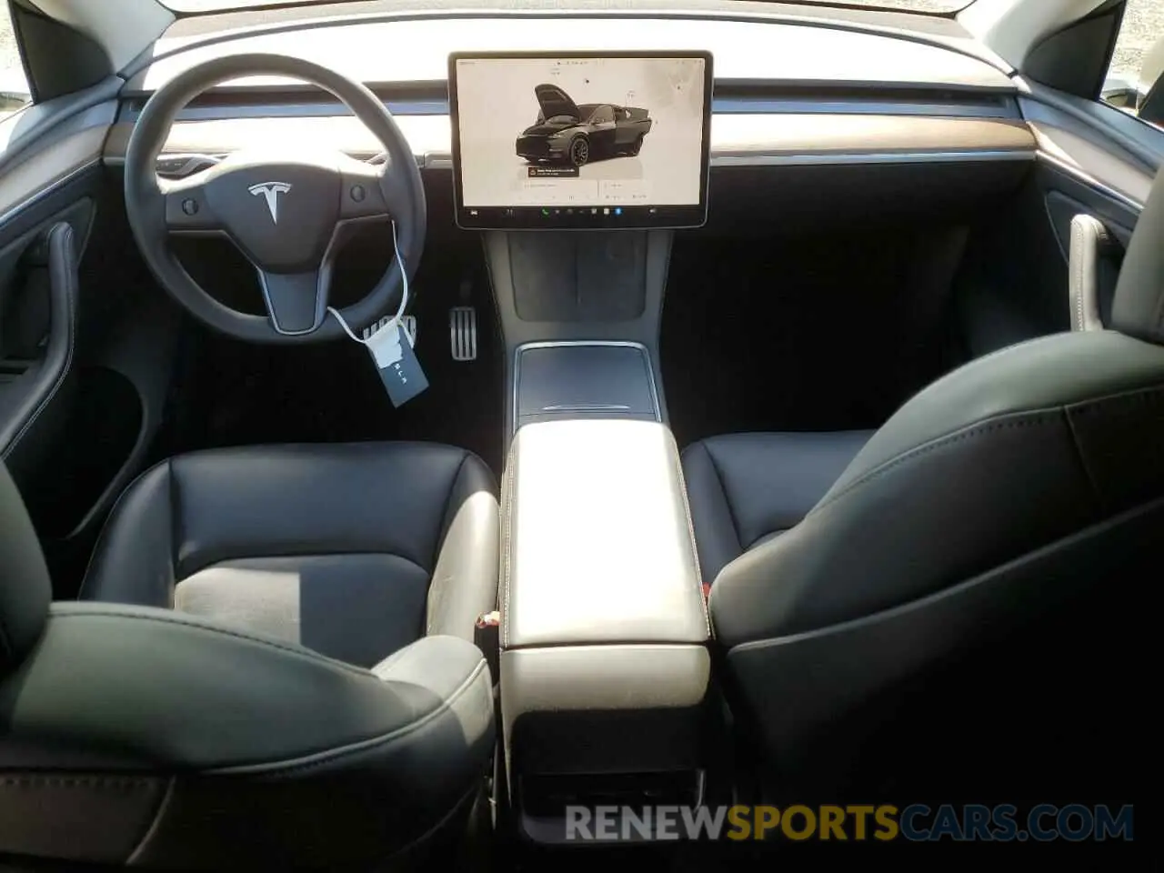 8 Photograph of a damaged car 7SAYGDEF9PF897644 TESLA MODEL Y 2023