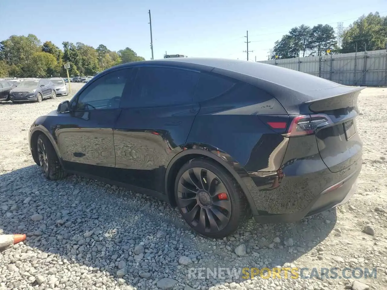 2 Photograph of a damaged car 7SAYGDEF9PF916094 TESLA MODEL Y 2023