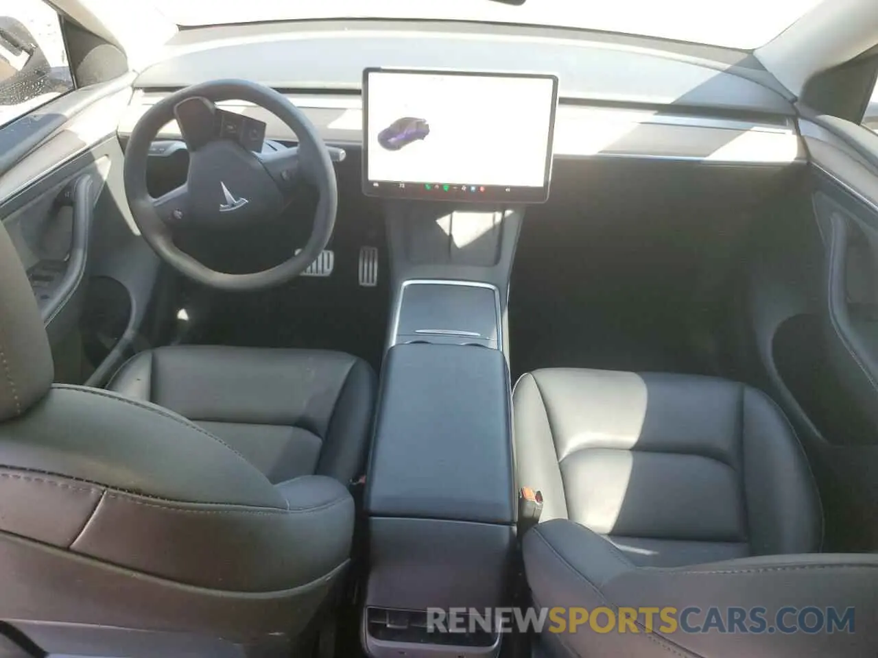 8 Photograph of a damaged car 7SAYGDEF9PF916094 TESLA MODEL Y 2023