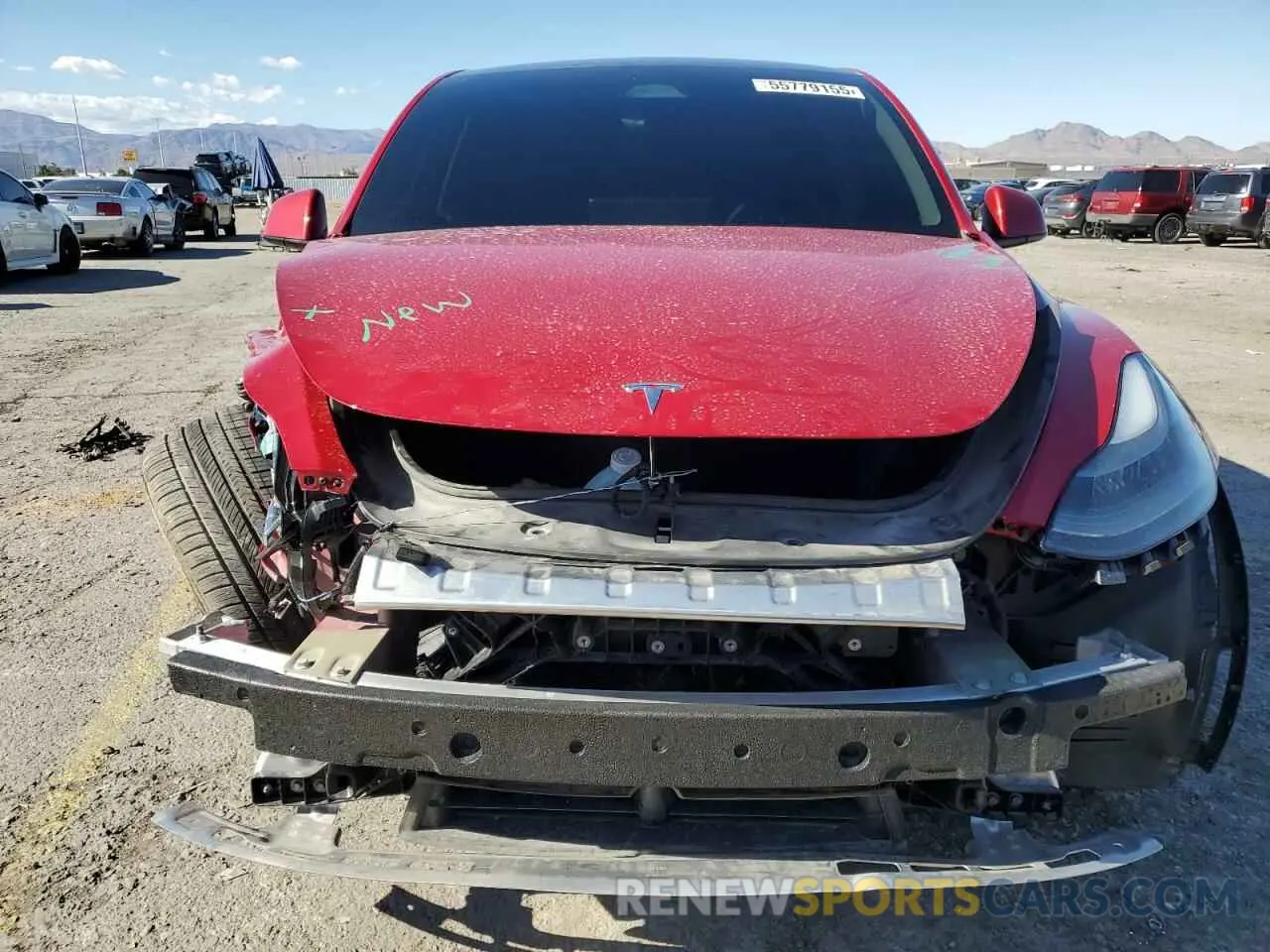 5 Photograph of a damaged car 7SAYGDEF9PF920016 TESLA MODEL Y 2023