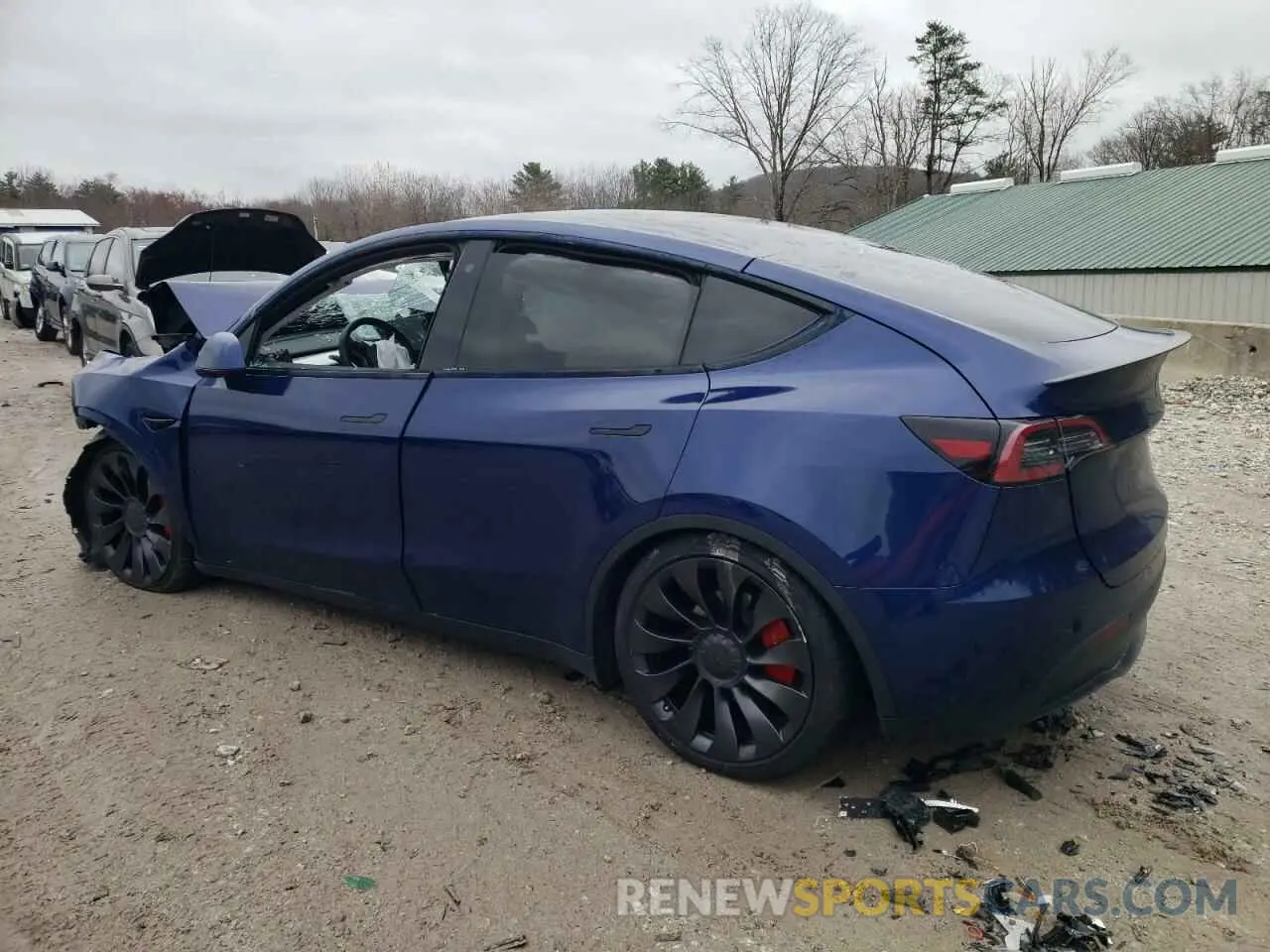 2 Photograph of a damaged car 7SAYGDEFXPF700299 TESLA MODEL Y 2023