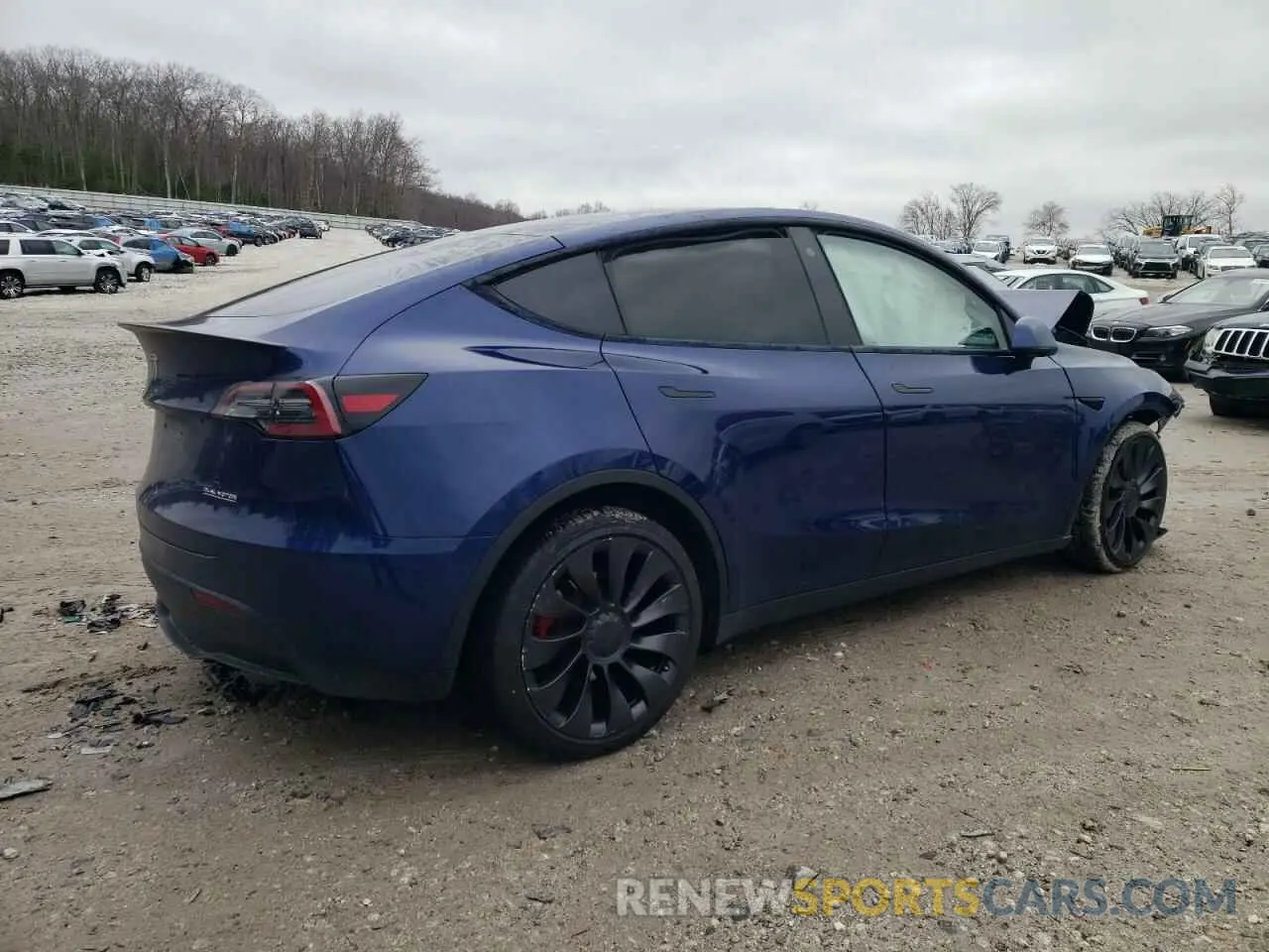 3 Photograph of a damaged car 7SAYGDEFXPF700299 TESLA MODEL Y 2023