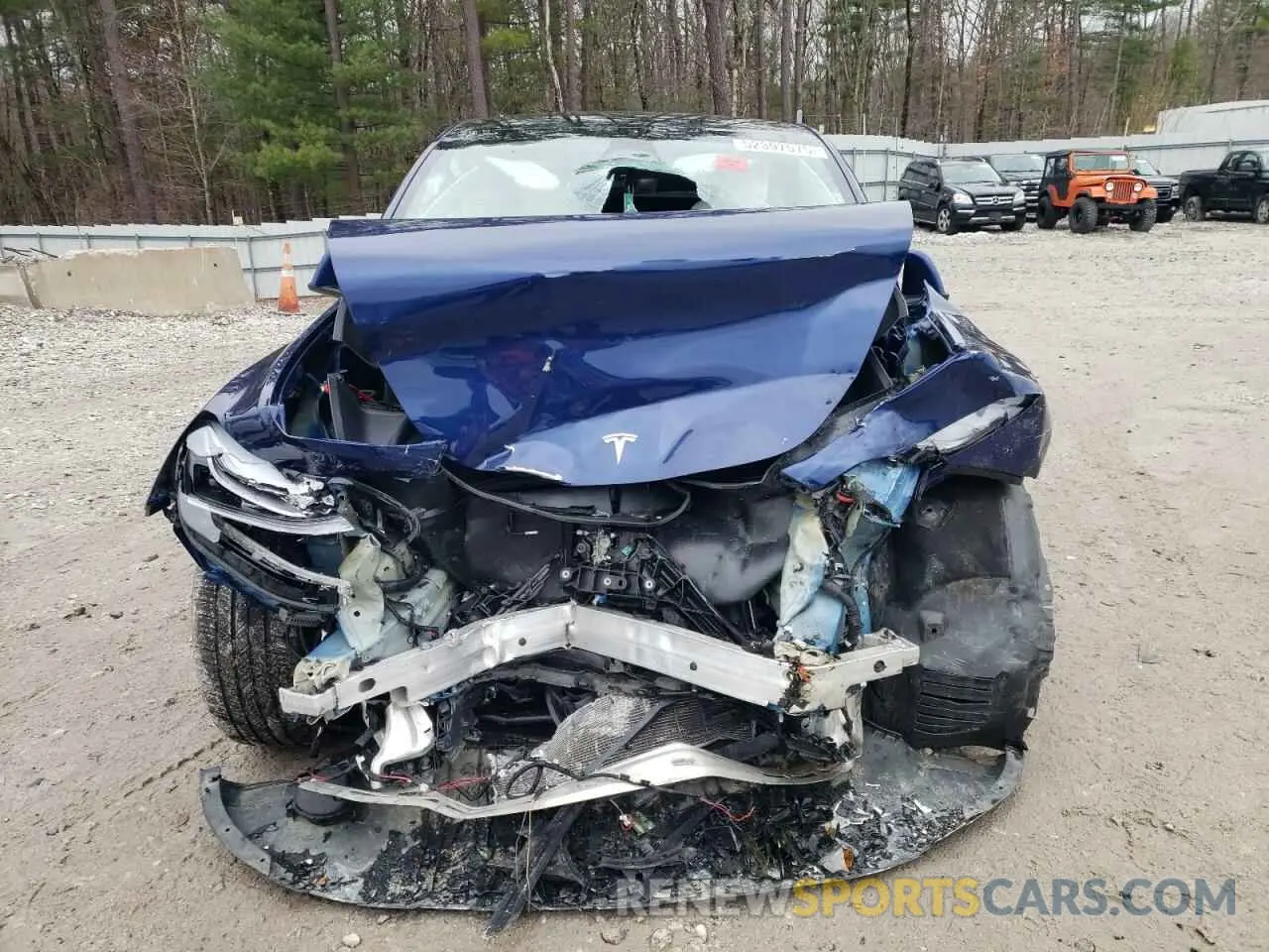 5 Photograph of a damaged car 7SAYGDEFXPF700299 TESLA MODEL Y 2023