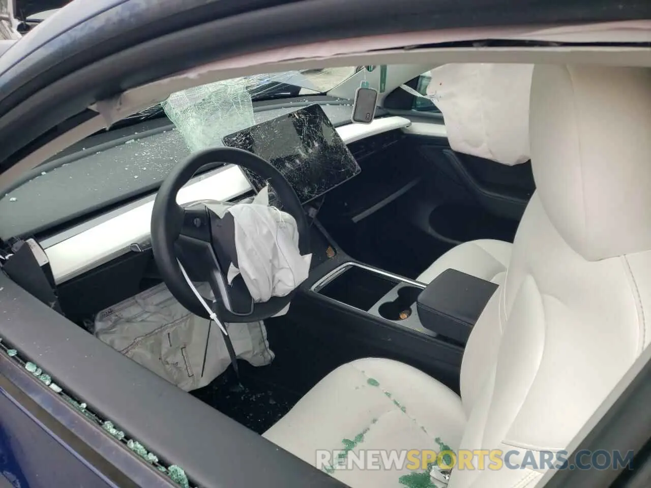 8 Photograph of a damaged car 7SAYGDEFXPF700299 TESLA MODEL Y 2023