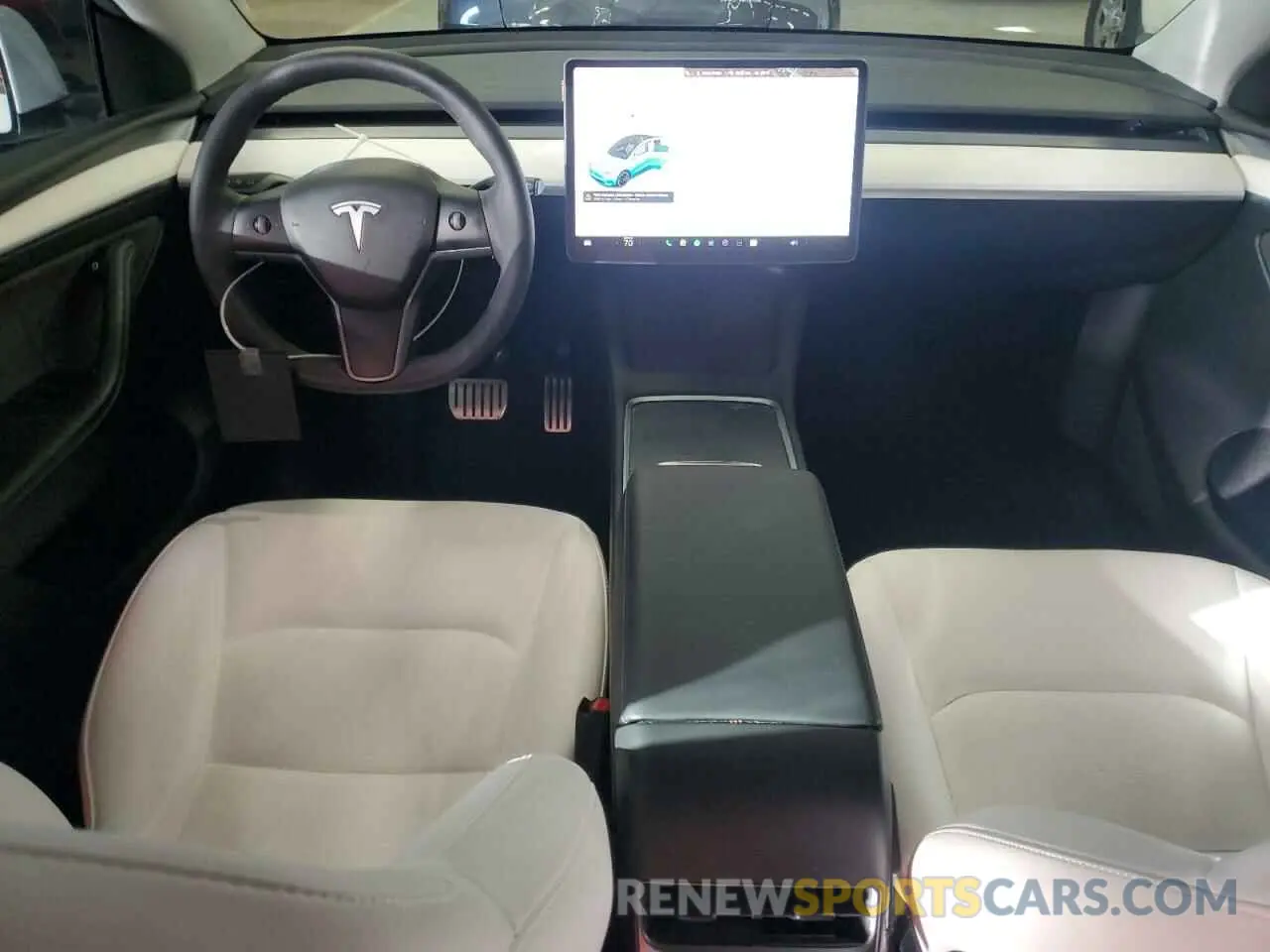 8 Photograph of a damaged car 7SAYGDEFXPF777075 TESLA MODEL Y 2023