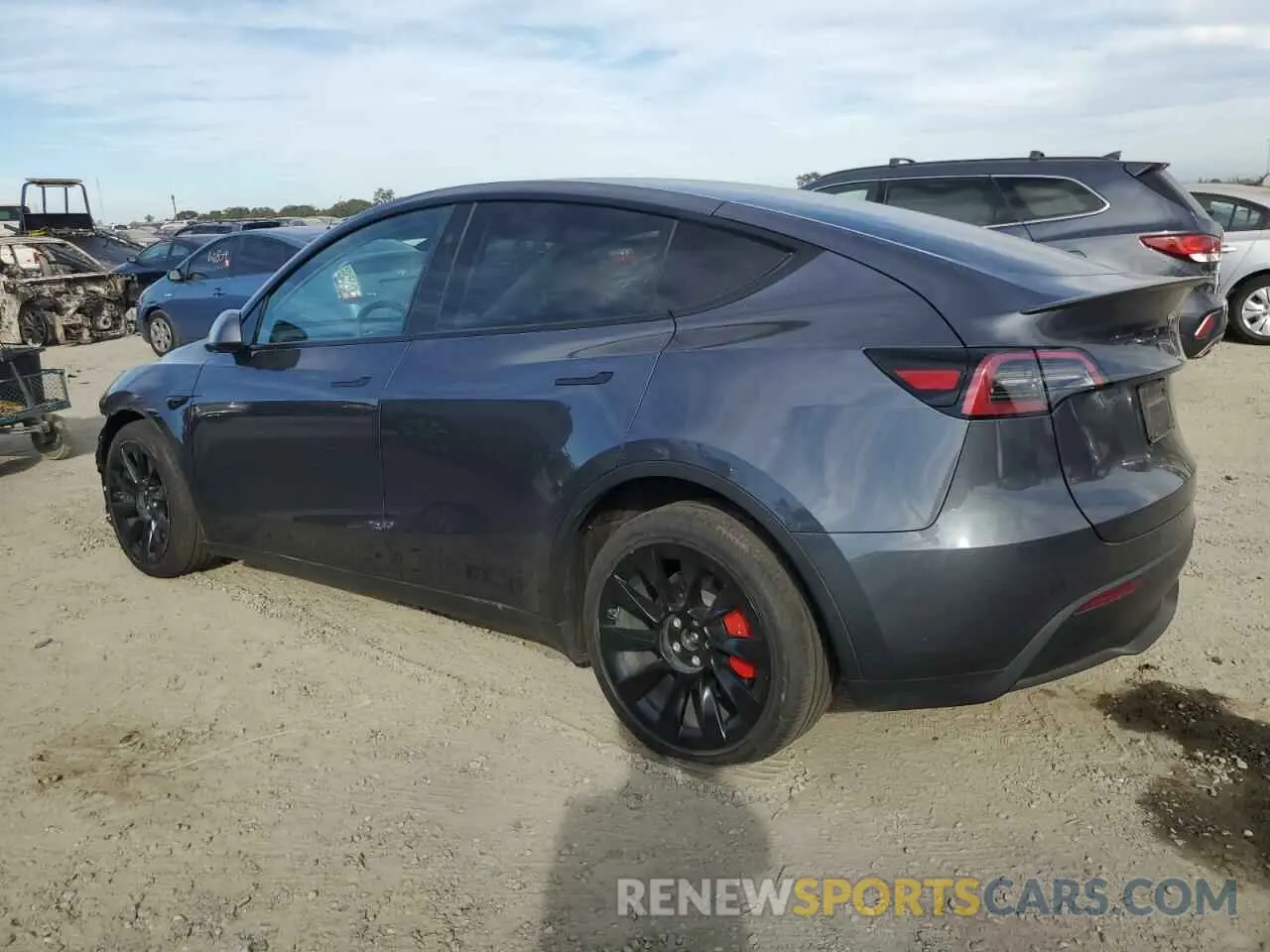 2 Photograph of a damaged car 7SAYGDEFXPF850123 TESLA MODEL Y 2023