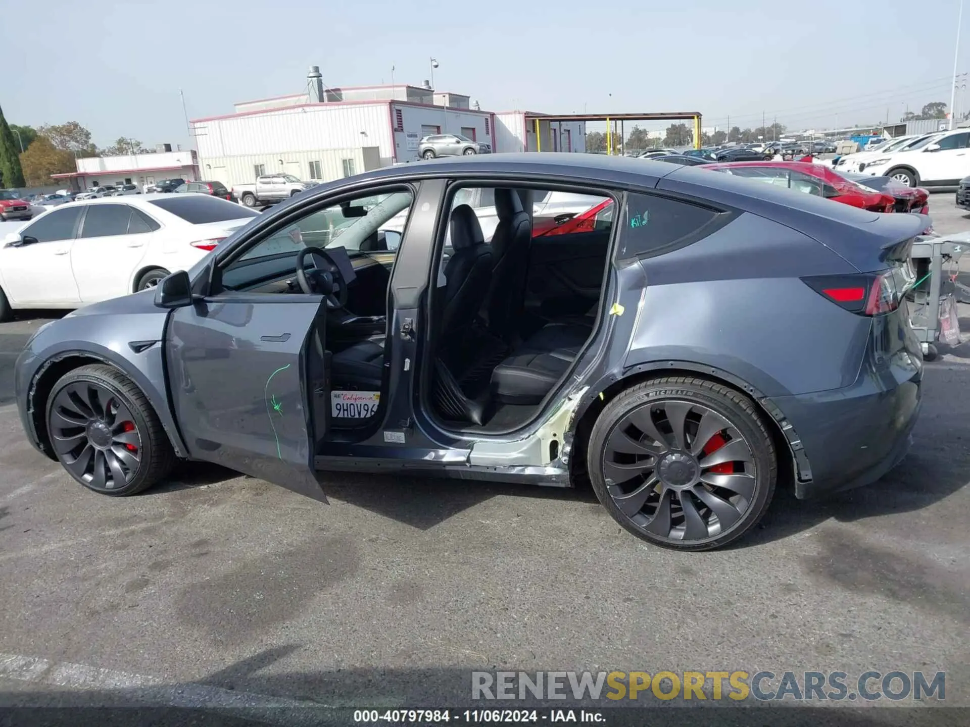 14 Photograph of a damaged car 7SAYGDEFXPF856925 TESLA MODEL Y 2023