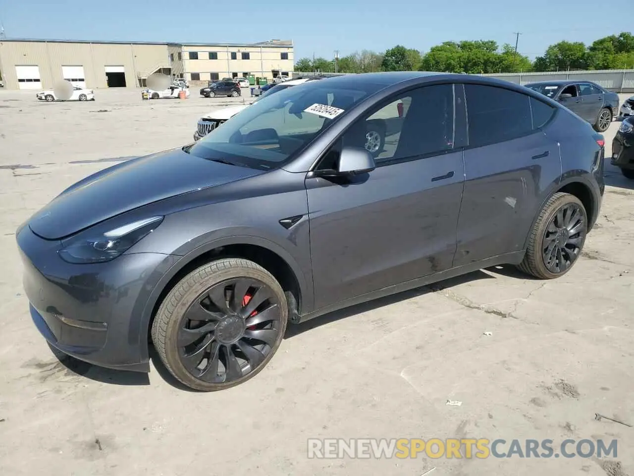 1 Photograph of a damaged car 7SAYGDEFXPF935981 TESLA MODEL Y 2023