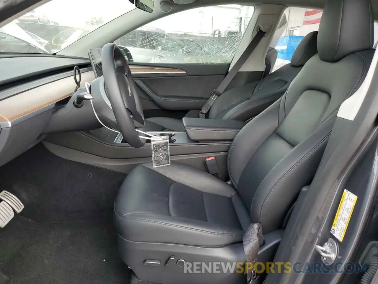 7 Photograph of a damaged car 7SAYGDEFXPF967443 TESLA MODEL Y 2023
